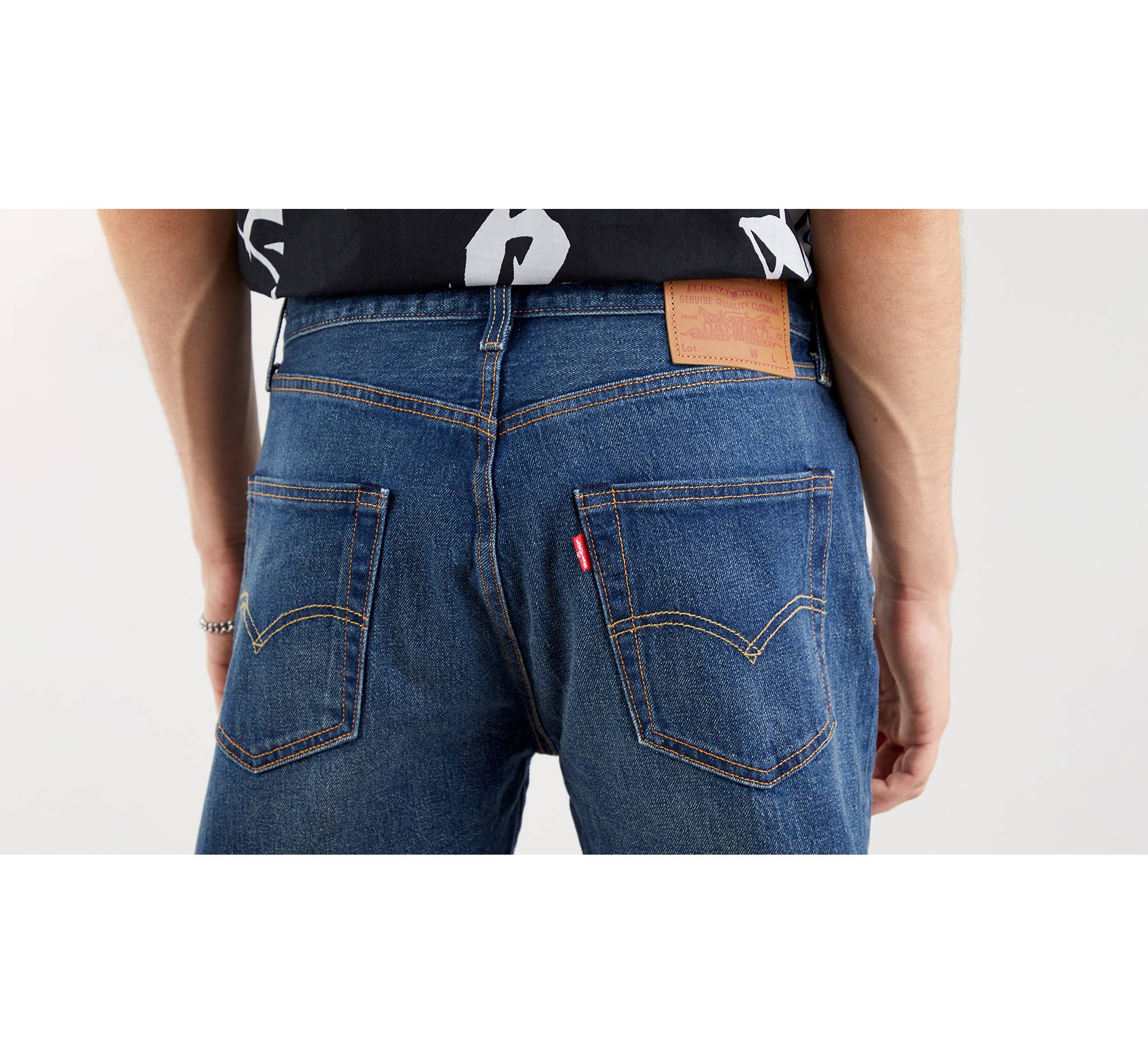 501® Levi's® Original Hemmed Shorts - Blue | Levi's® FR