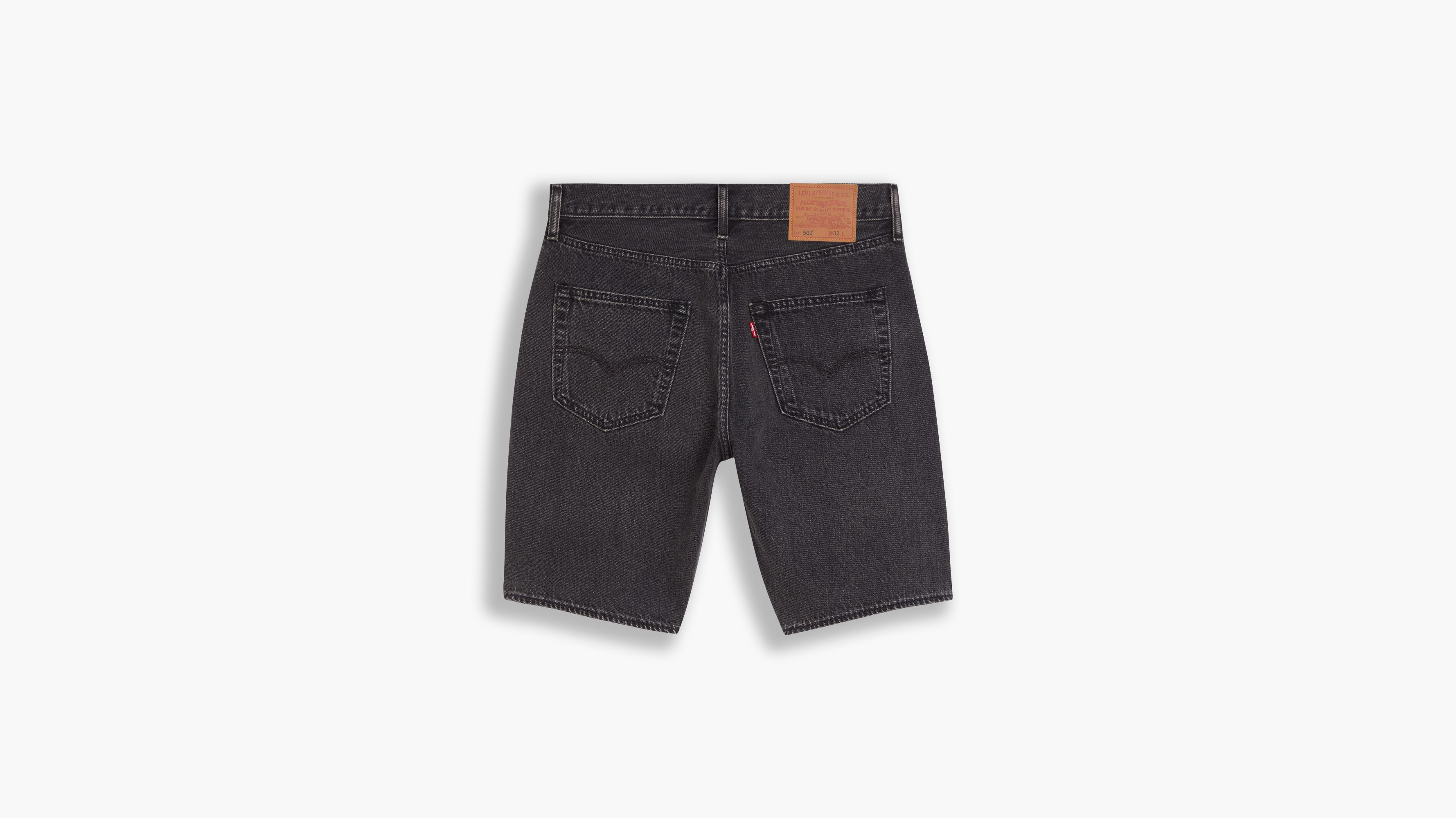 levi's hemmed shorts