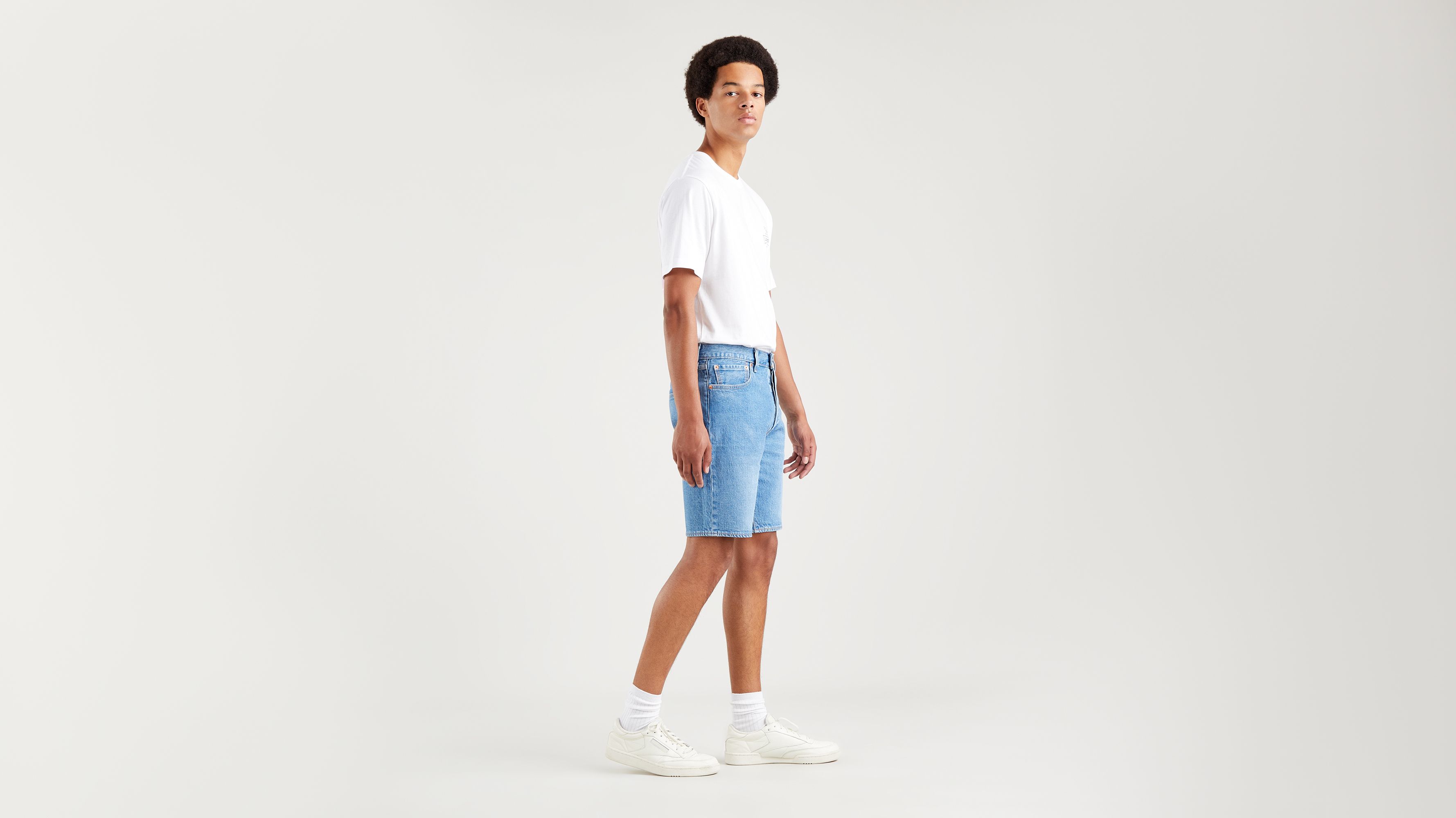 levis 501 knee length shorts