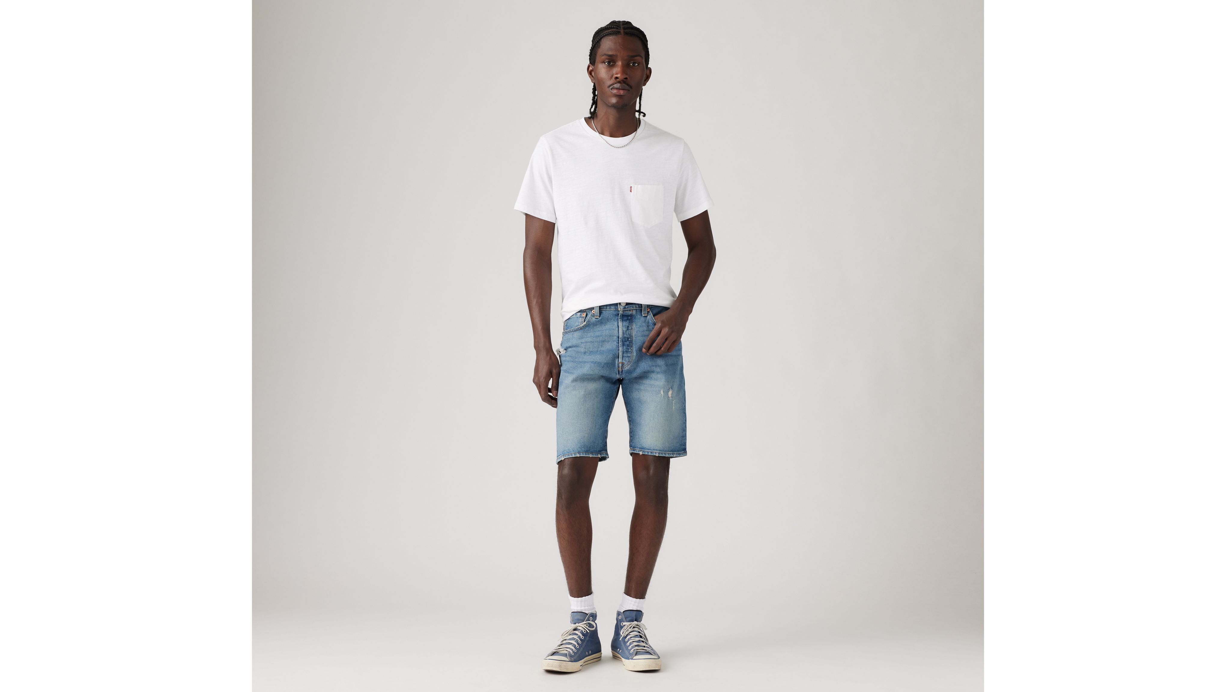 501® Hemmed Shorts - Green