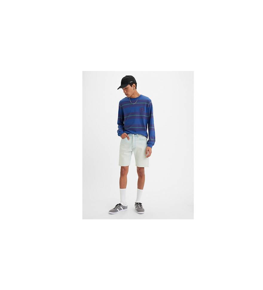 501® Hemmed Shorts - Blue | Levi's® ES