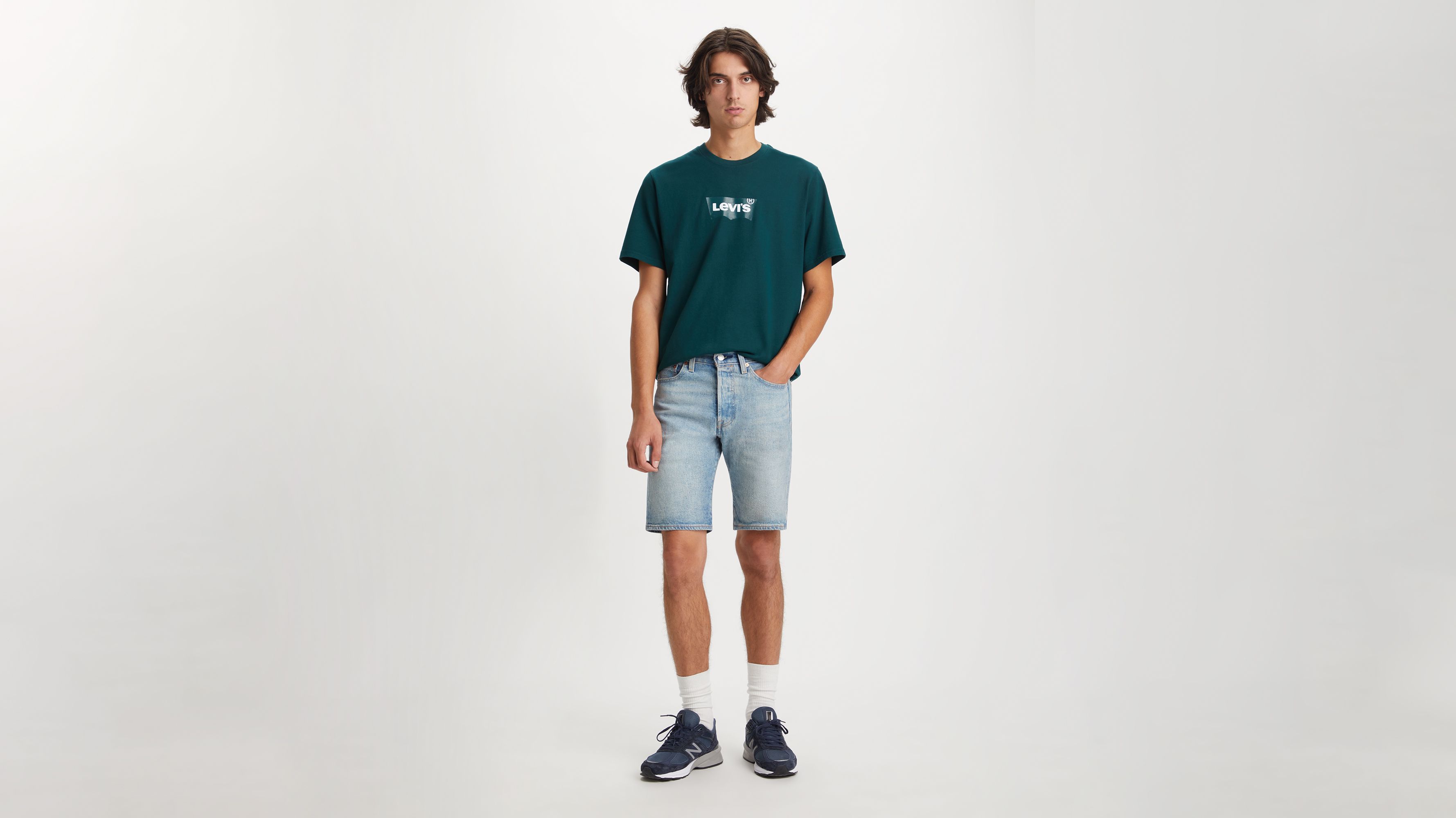 bermudas vaqueras hombre levis