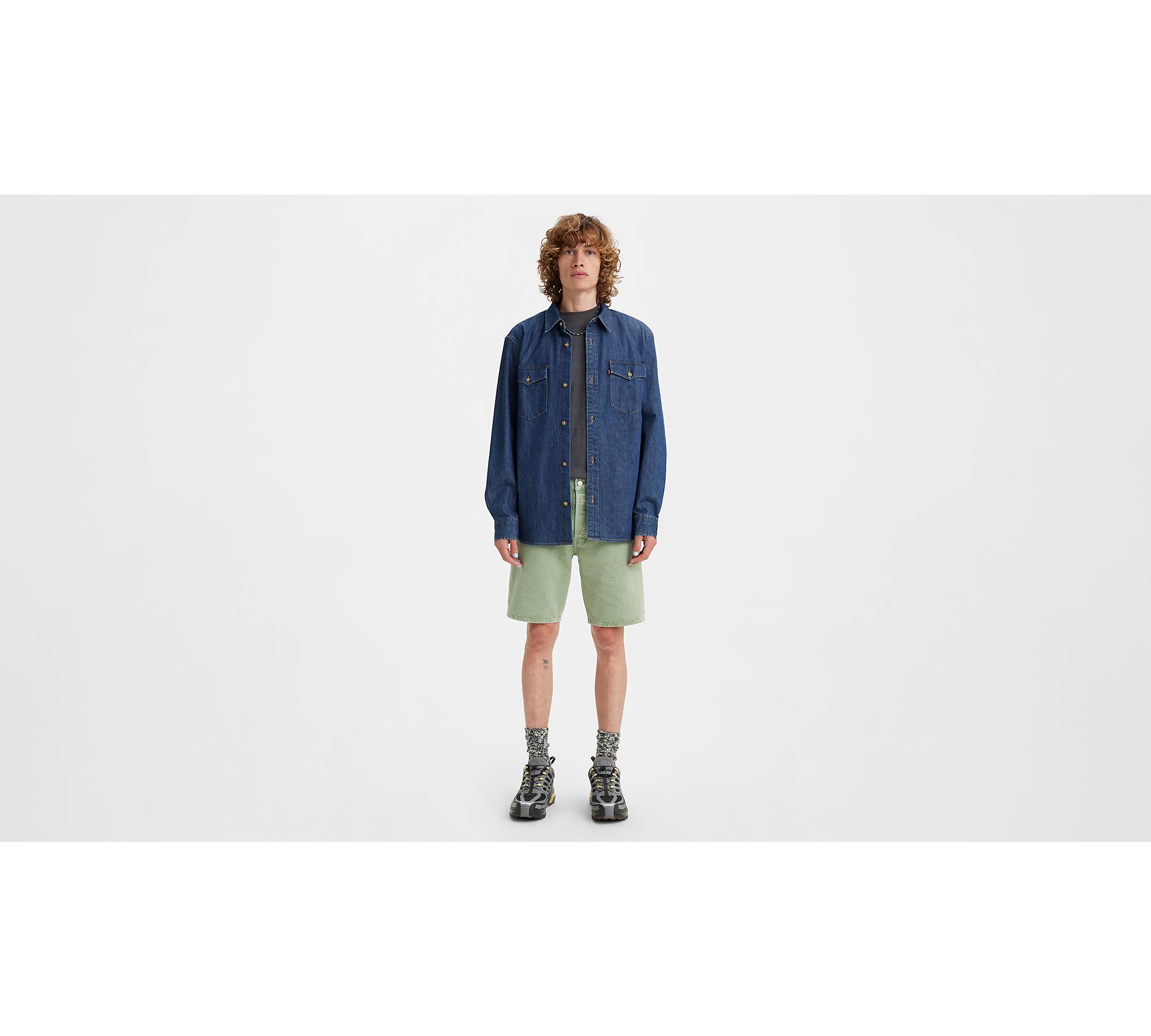 501® Hemmed Shorts - Green | Levi's® FR