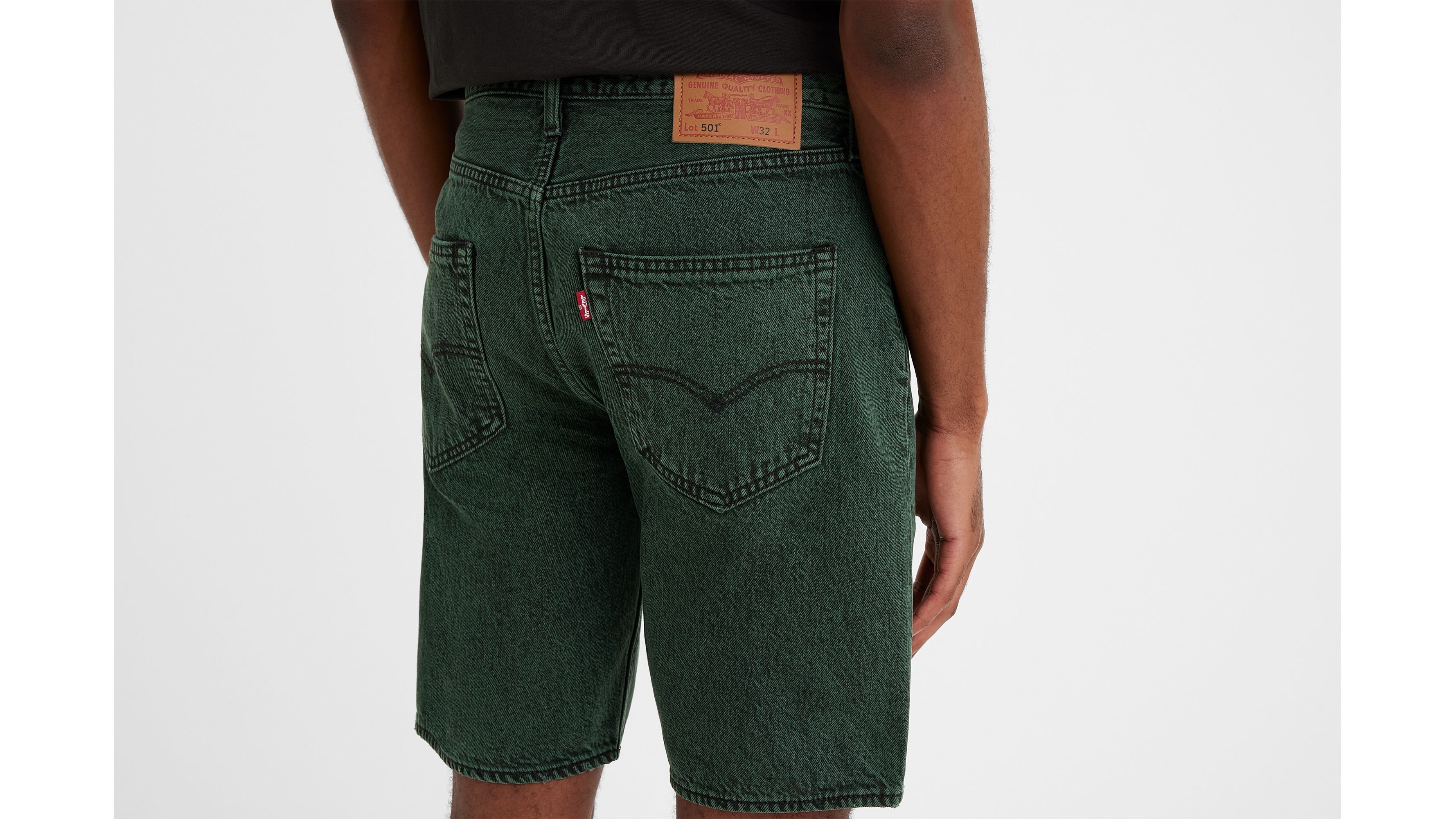 501 Original Fit Men s Shorts Green Levi s US