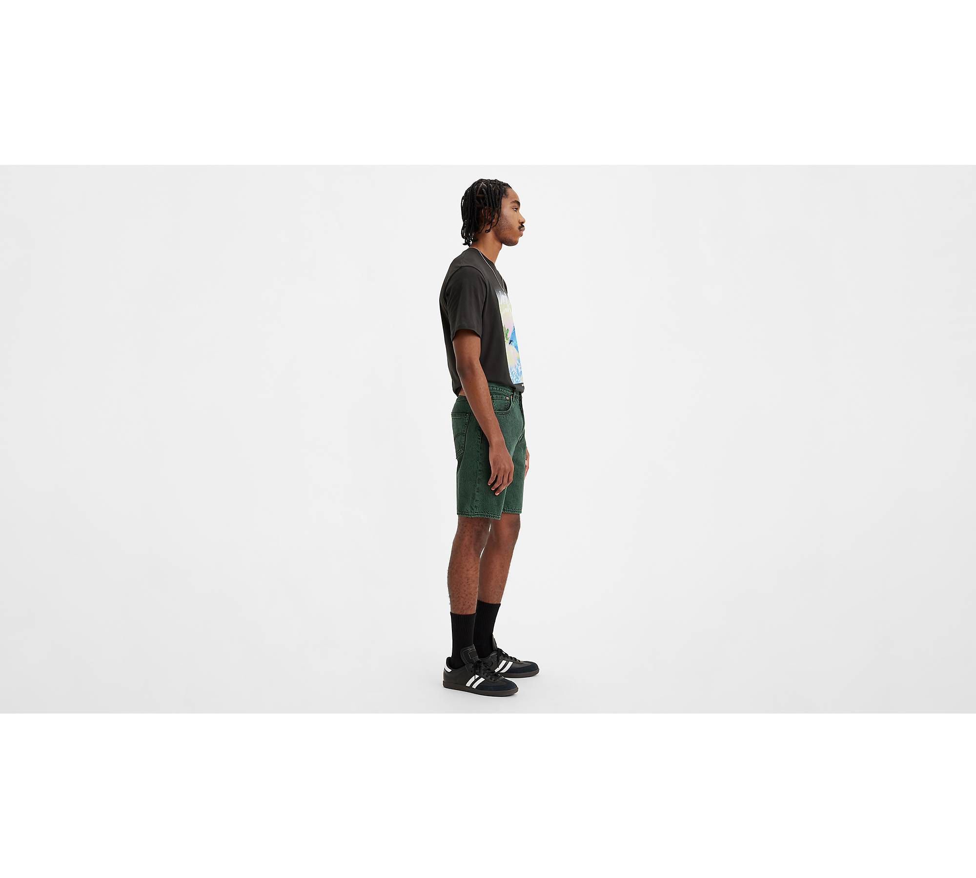 501® Original Fit Men's Shorts - Green | Levi's® US