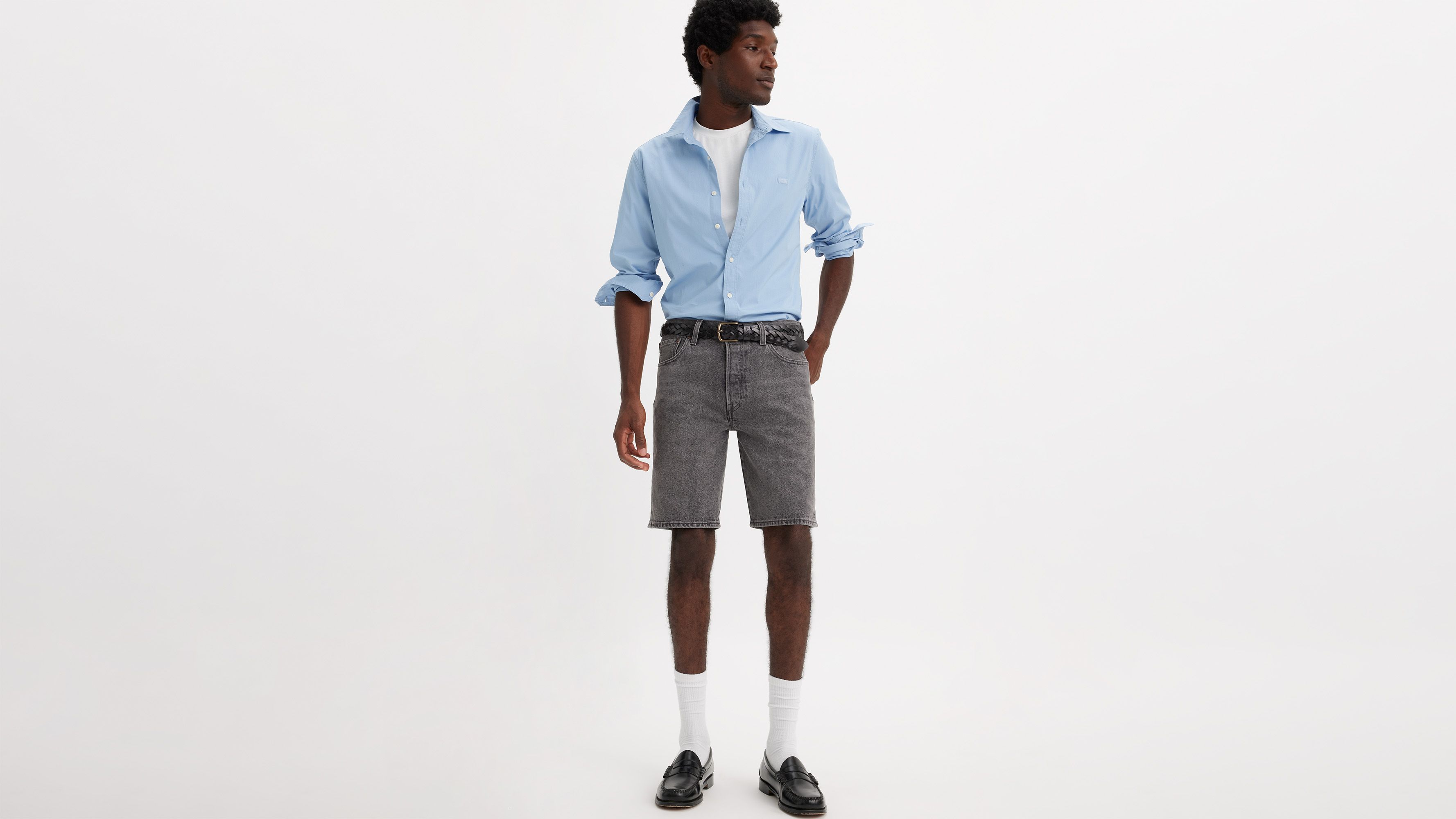 Levi's® 501® Original Shorts - Grey | Levi's® GB