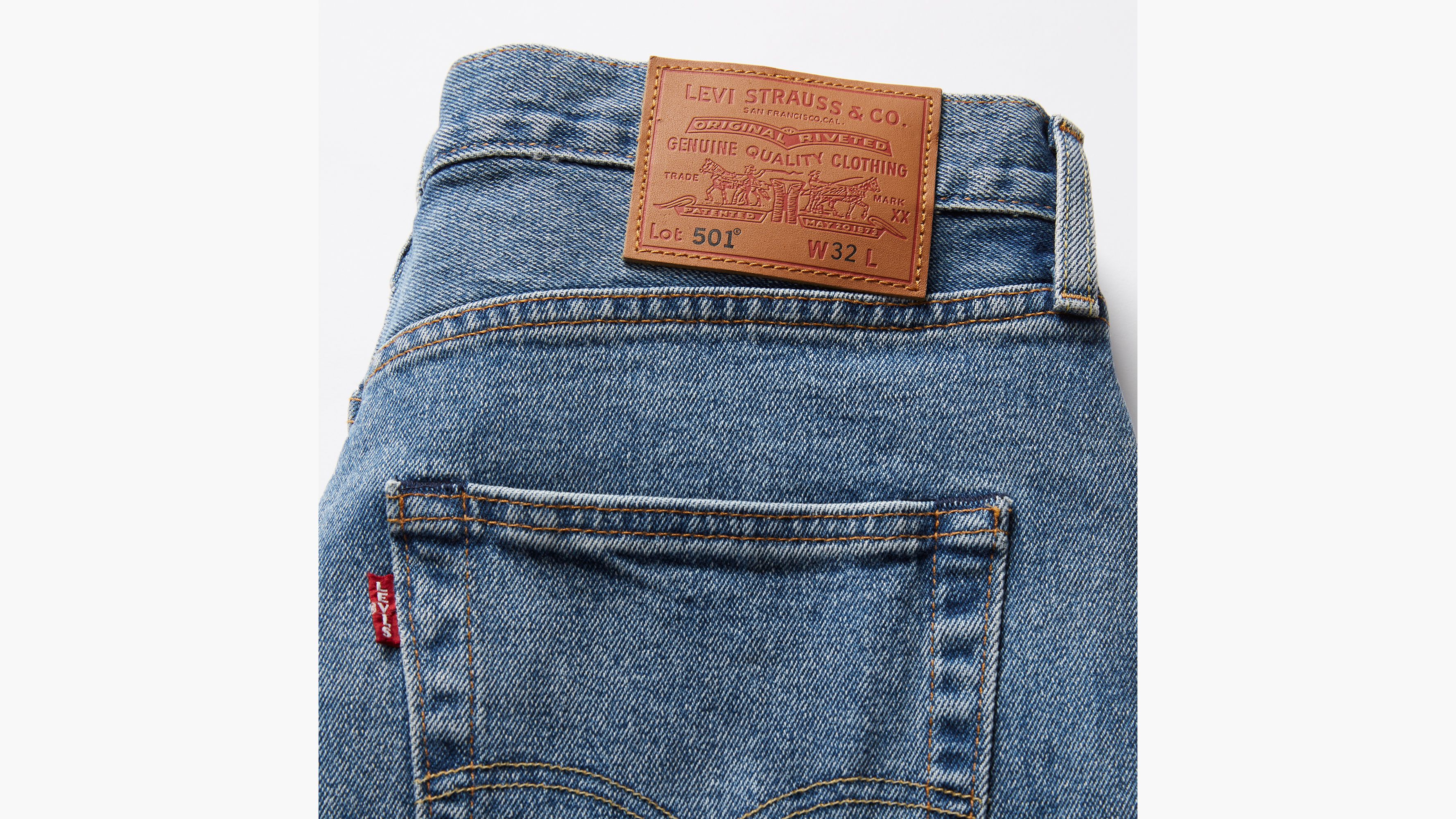 Levi's® 501® Original Shorts - Blue | Levi's® GB