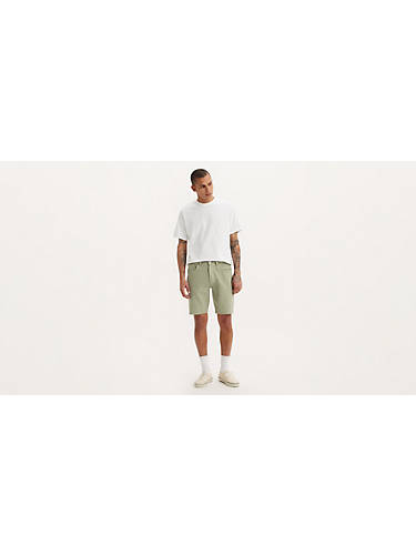 리바이스 Levi 501 Original Fit Hemmed 9 Mens Shorts,Green