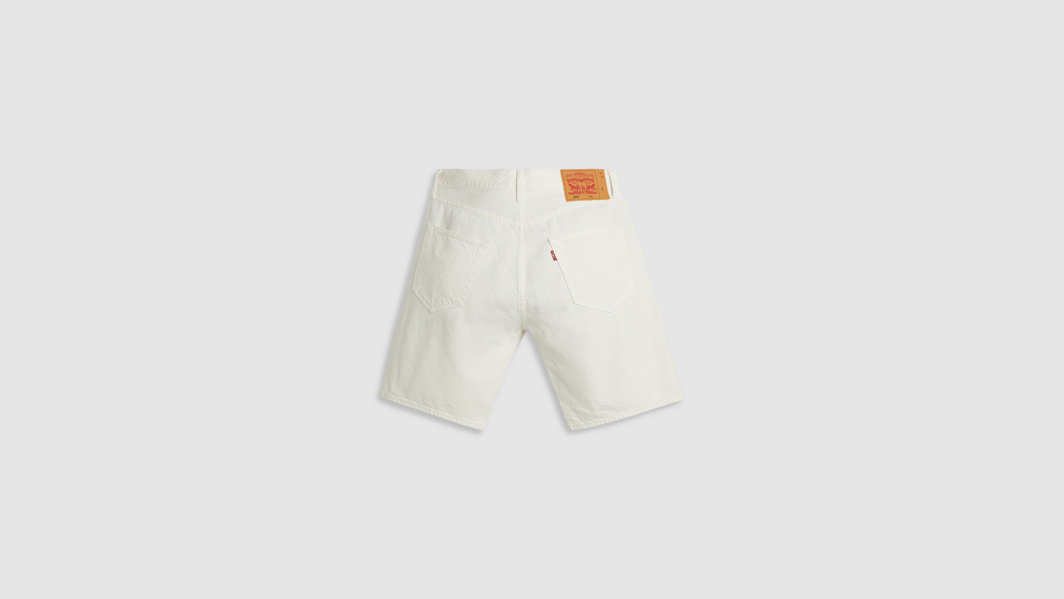 Levi's Men's 501 Original Regular-fit 9" Lightweight Denim Shorts In Gold