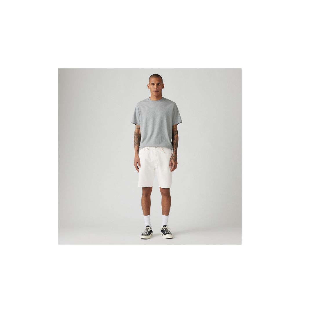 Levi's Men's 501 Original Regular-fit 9" Lightweight Denim Shorts In Gold