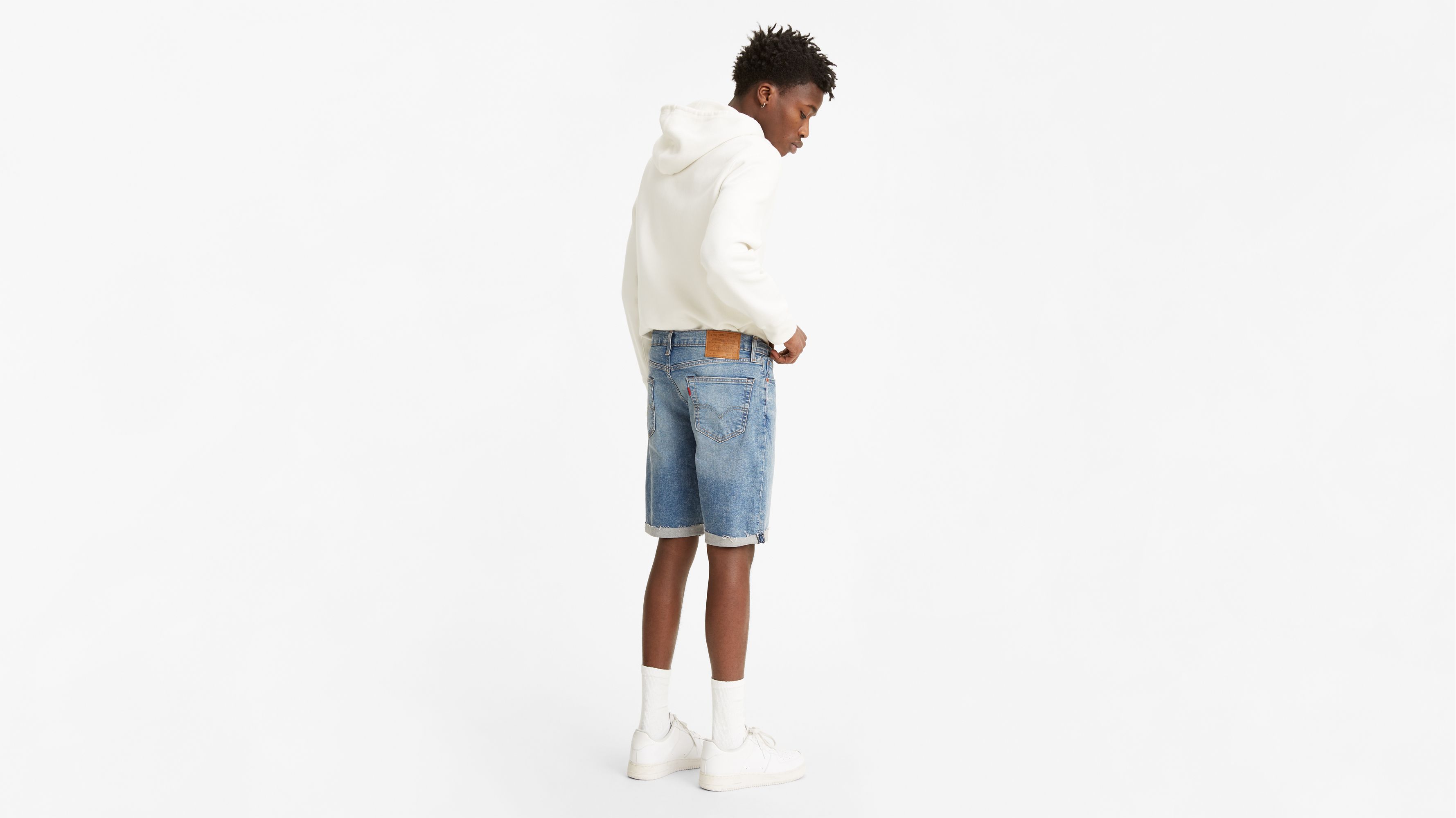 White/Charcoal Grey 35/32 20195.LWC9KH-50 DungareesAttitude20195 Size White/Grey 