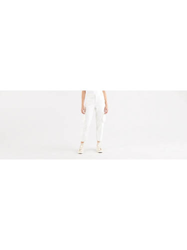 Introducir 31+ imagen levi’s white cargo pants