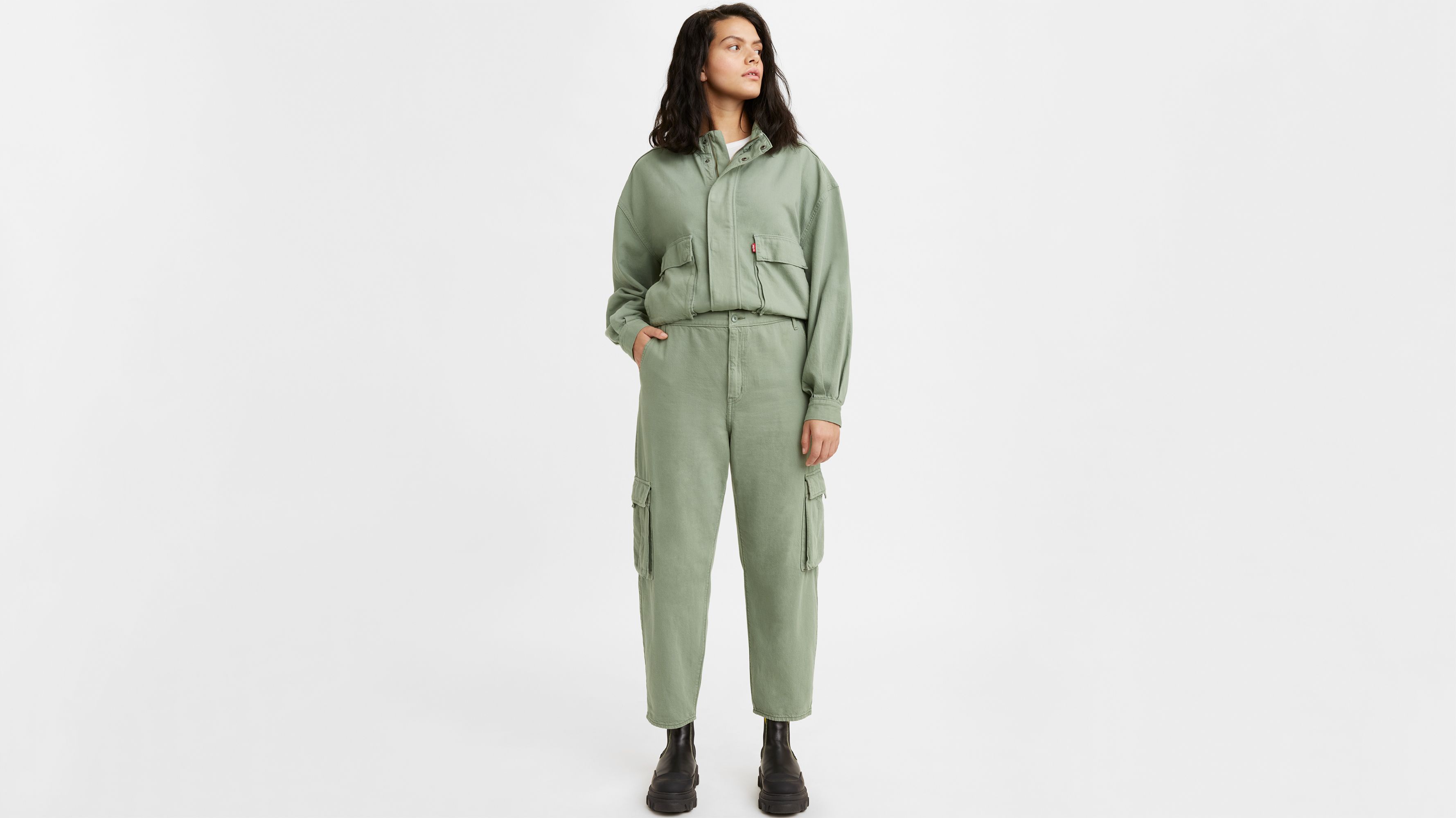Loose Cargo Women's Pants 4