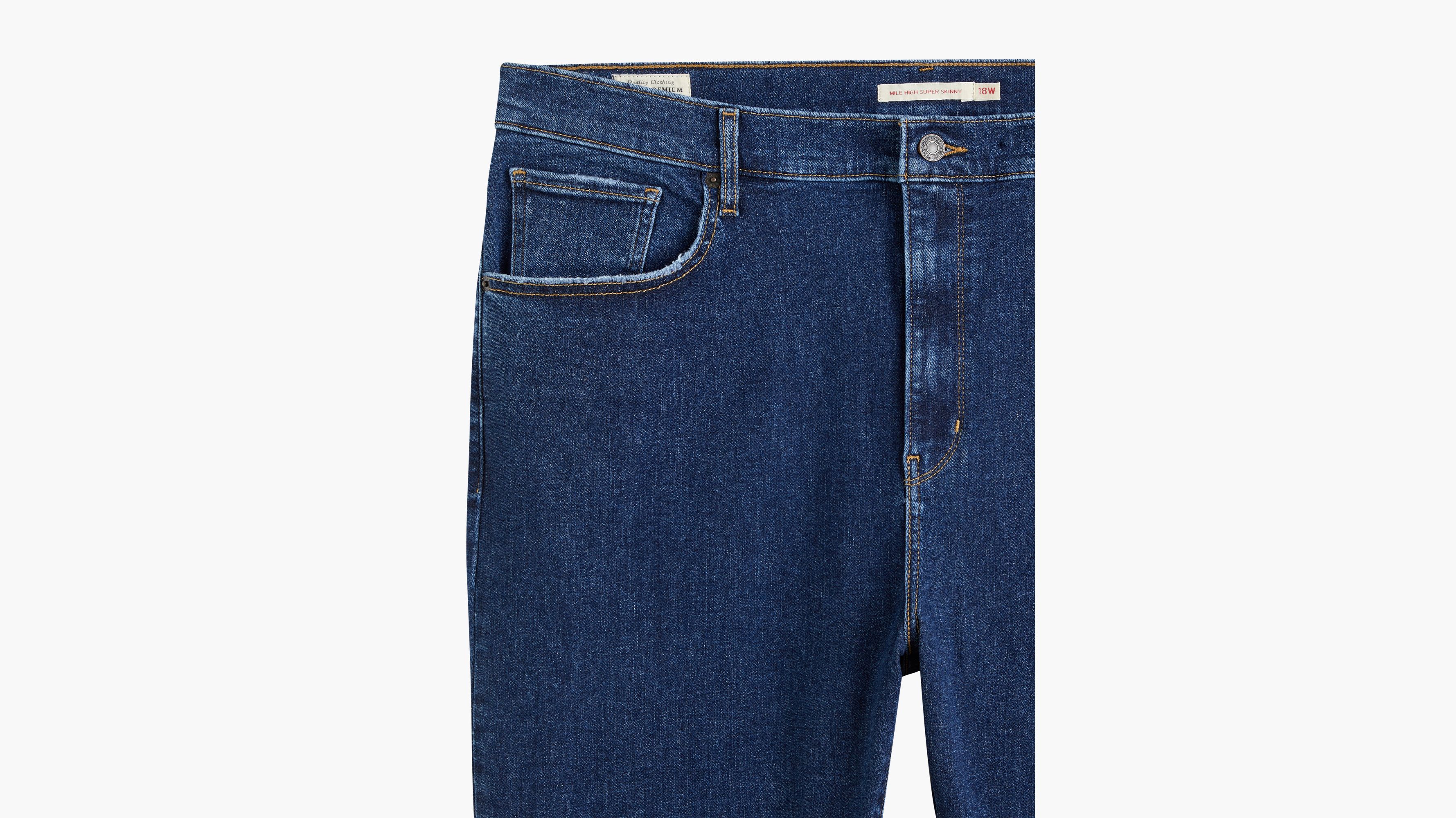 Mile High Super Skinny Jeans (Plus) 5