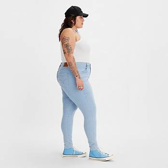 Mile High Super Skinny Jeans (plus) - Blue | Levi's® GB