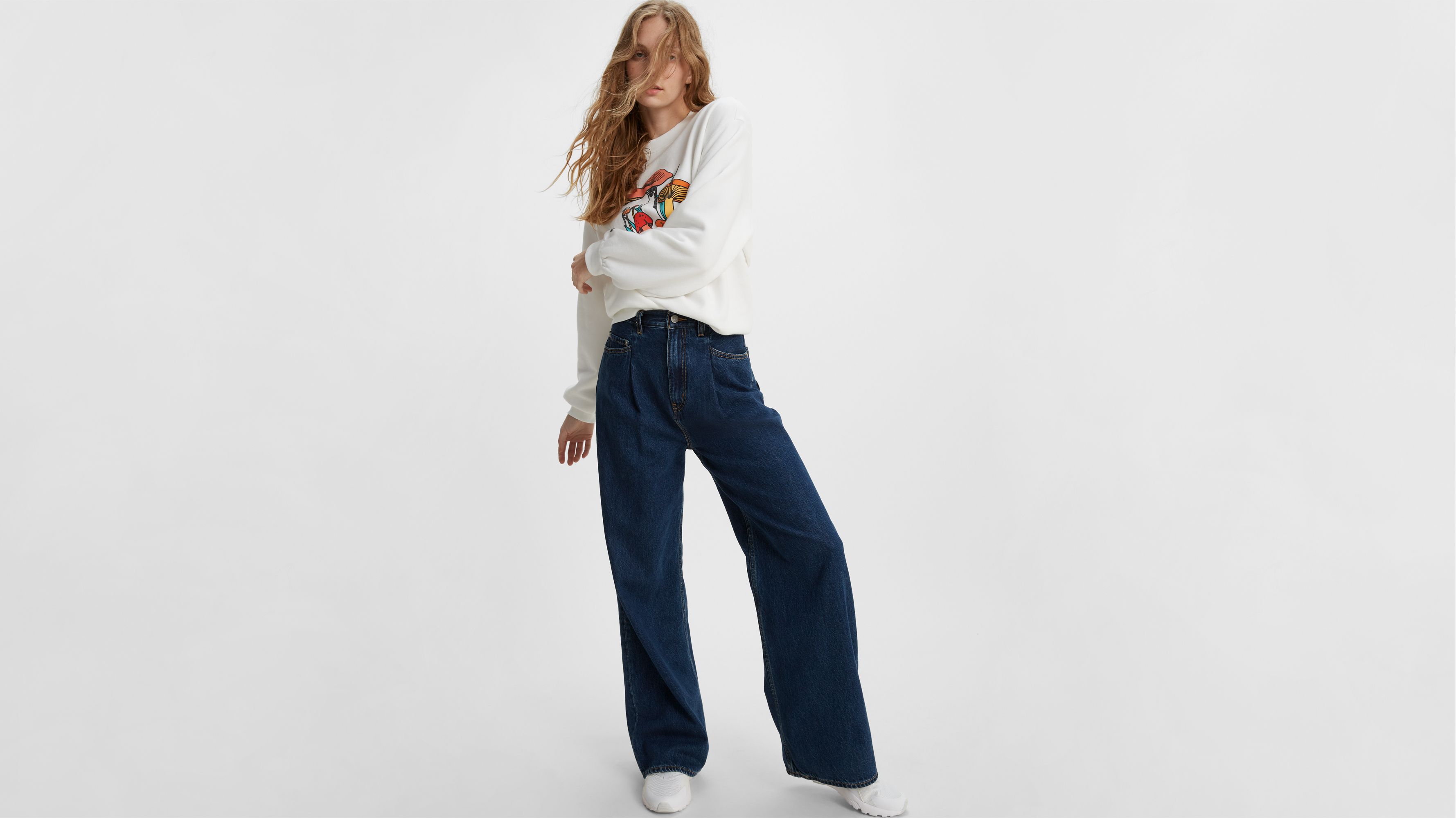 Tailored High Loose Women's Jeans 1