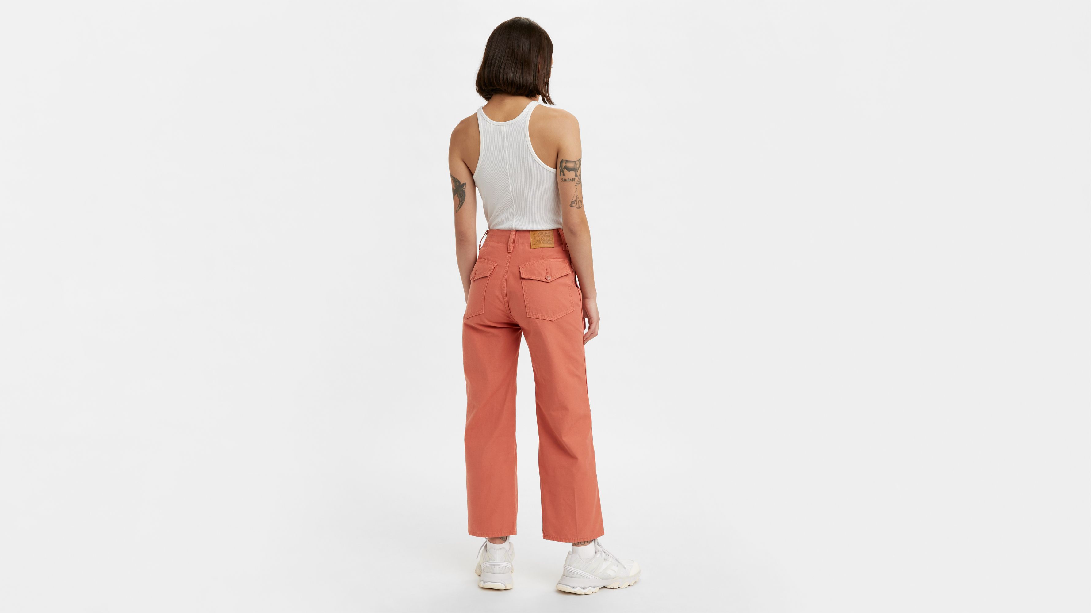 Ribcage Utility Wide-Leg Women's Pants 3