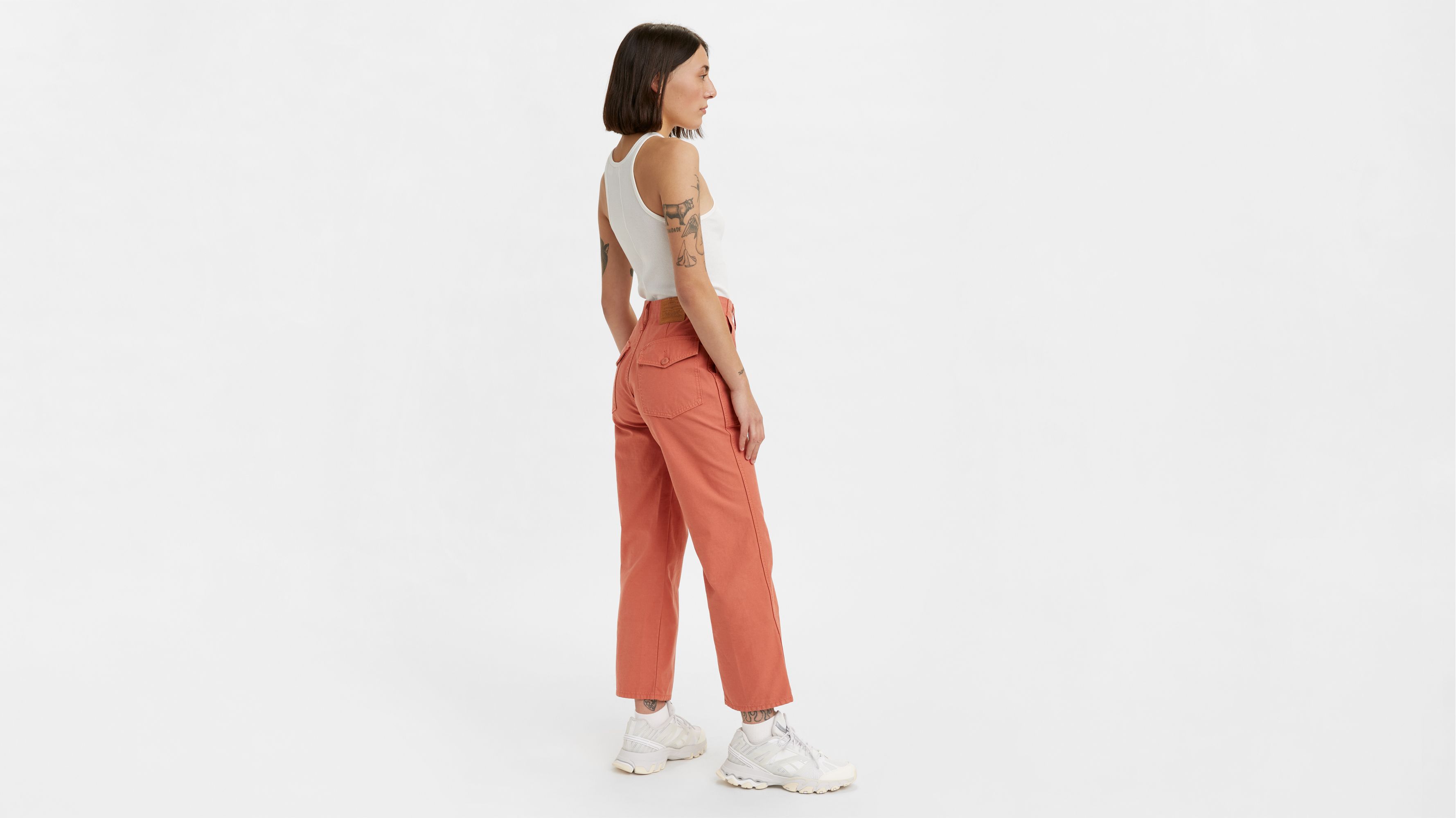 Ribcage Utility Wide-Leg Women's Pants 2