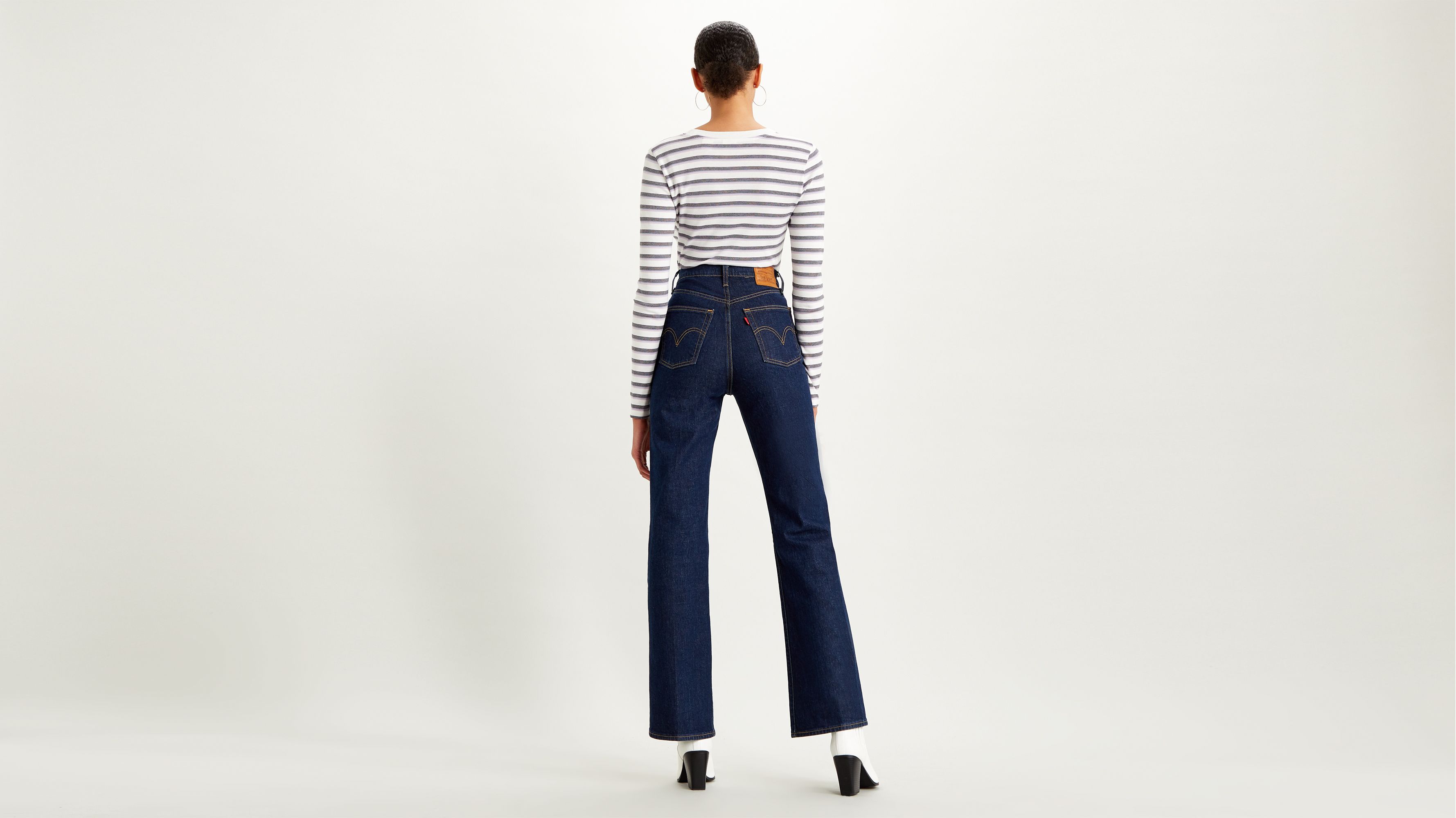 Ribcage Bootcut Jeans - Blue | Levi's® GB