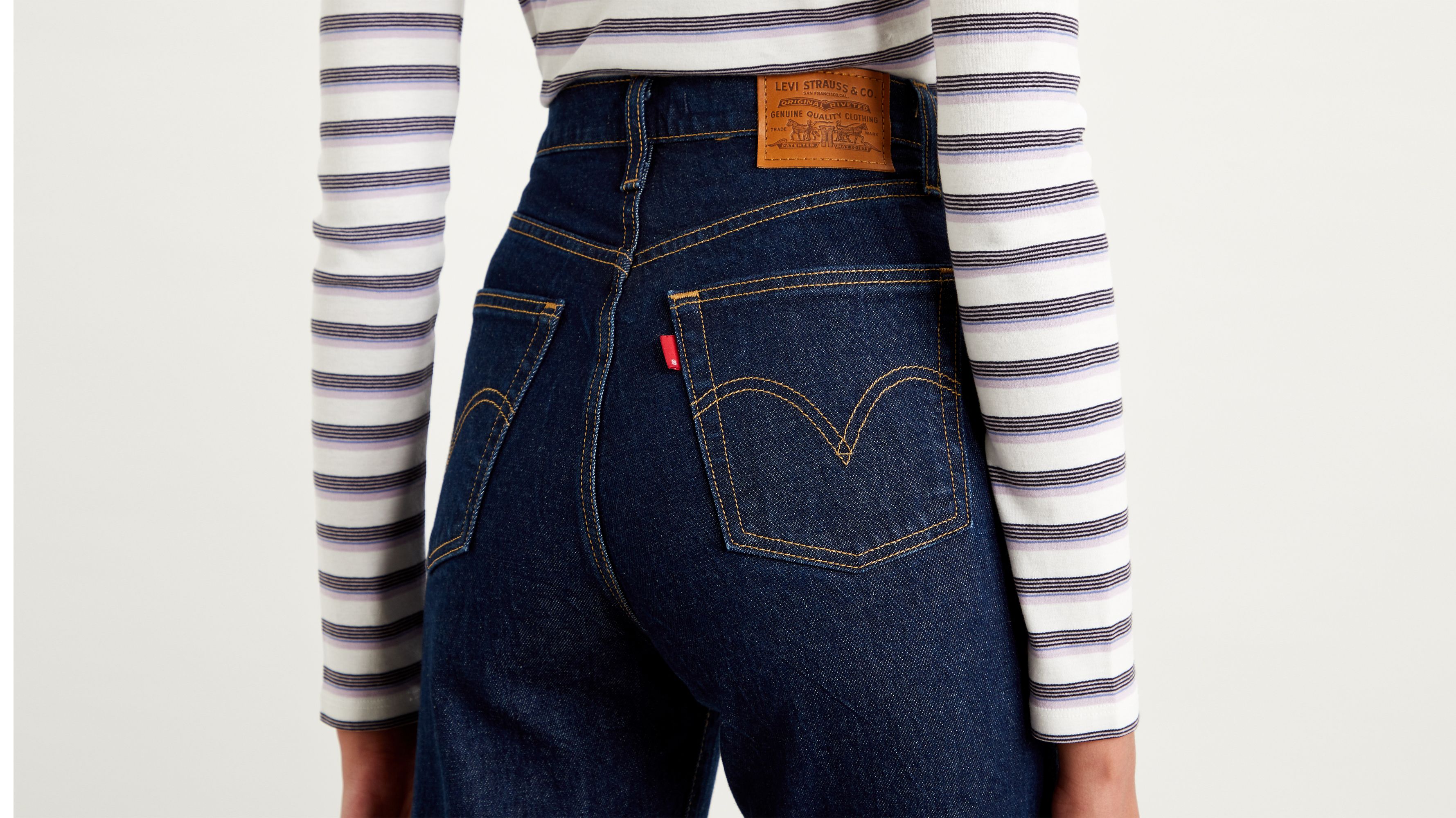 Ribcage Bootcut Jeans - Blue | Levi's® GB