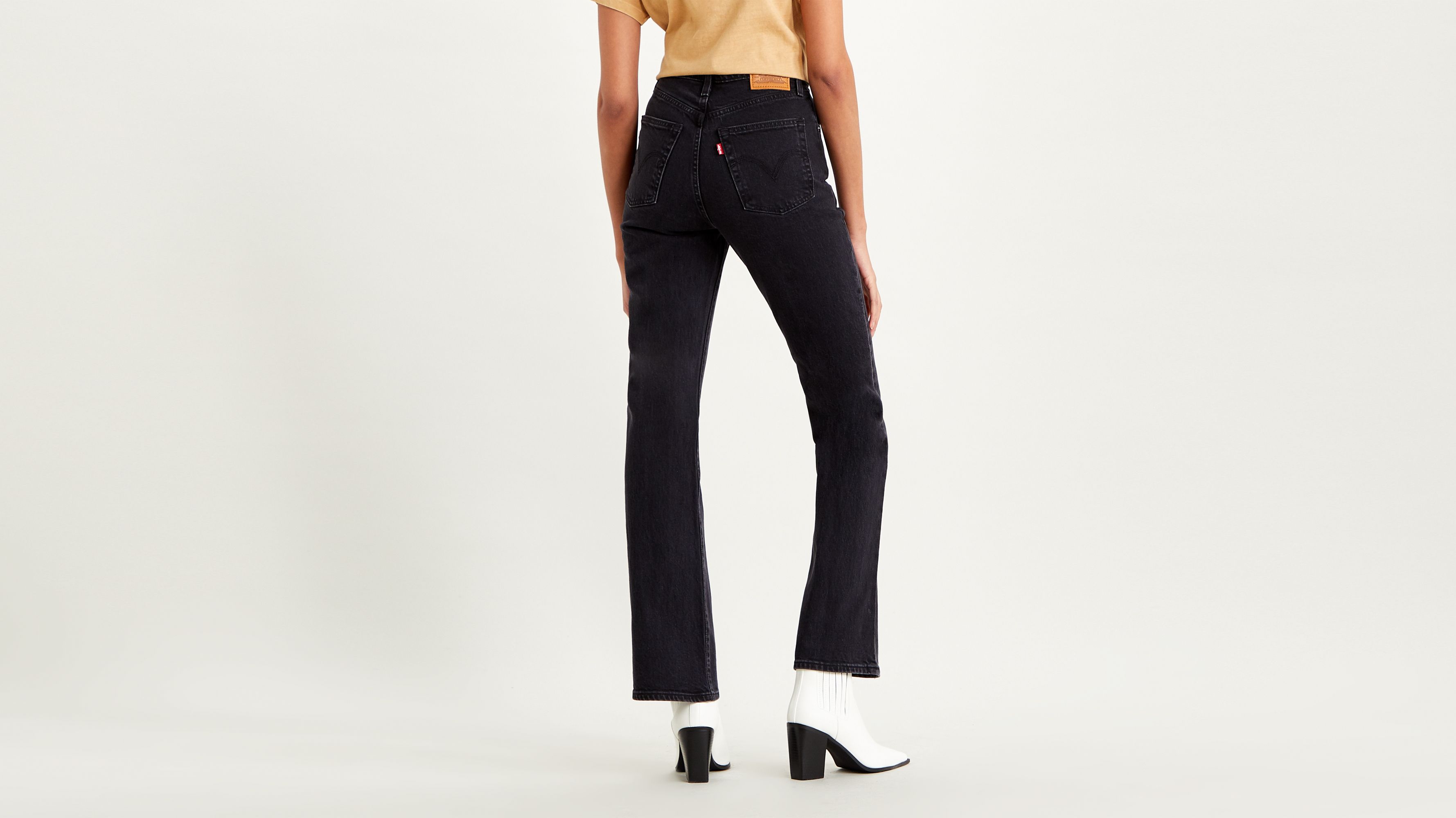 Ribcage Bootcut Women's Jeans - Black | Levi's® US
