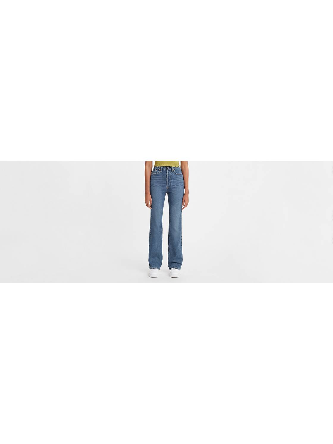 High-Rise Bootcut Jeans - EP3186 – FrouFrou Couture