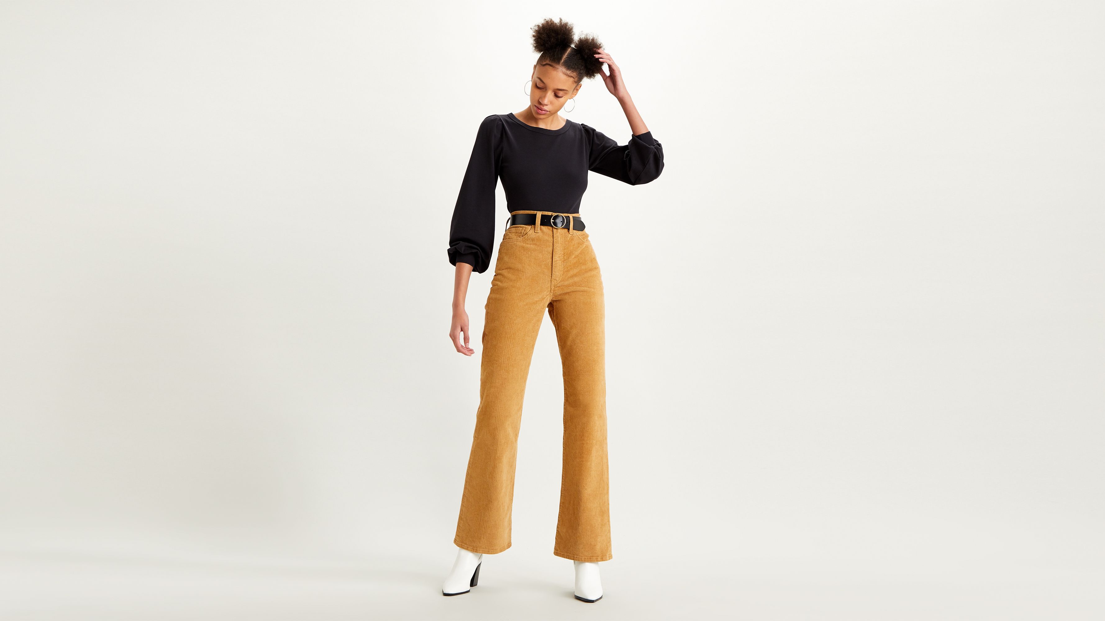 bootcut corduroy women's pants