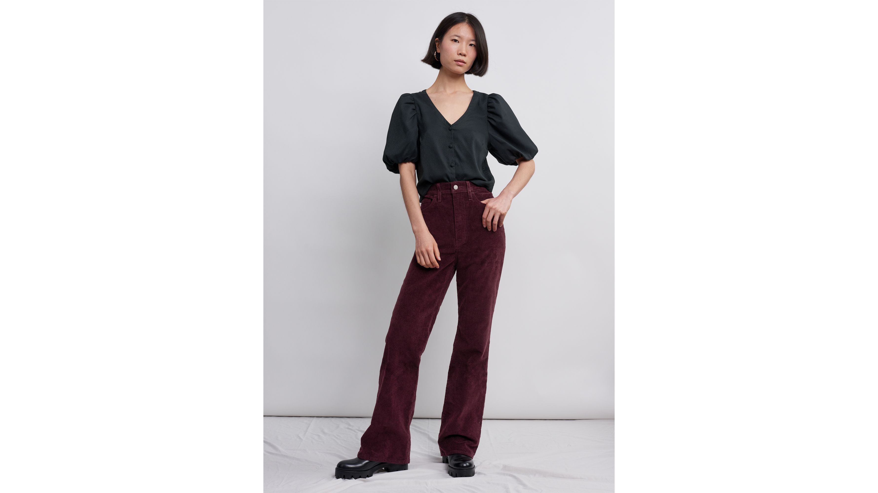 Ribcage Bootcut Corduroy Women's Pants 