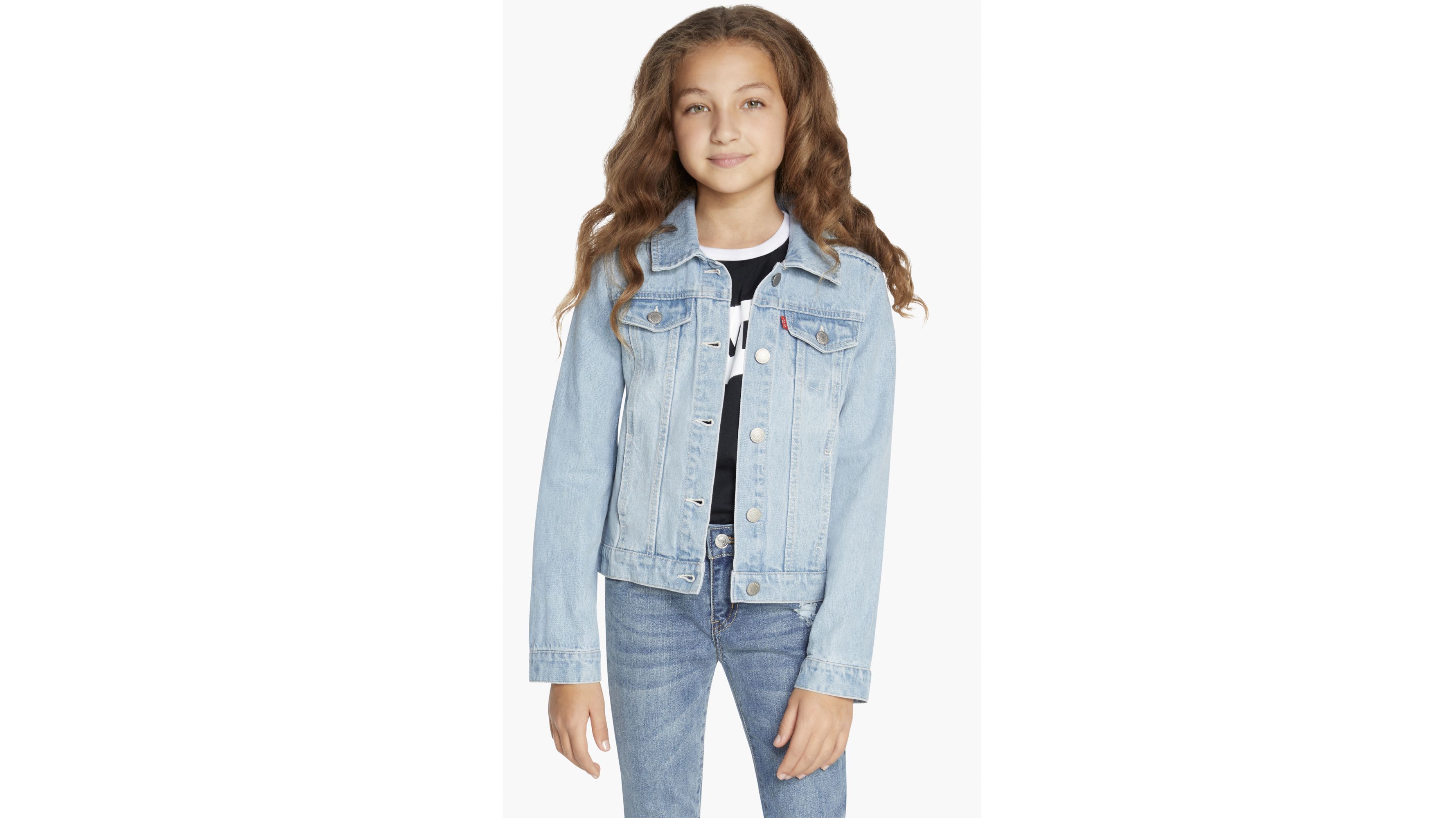 girls trucker jacket