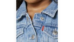 Trucker Jacket Toddler Girls 2T-4T — Alanis - Light Wash 6