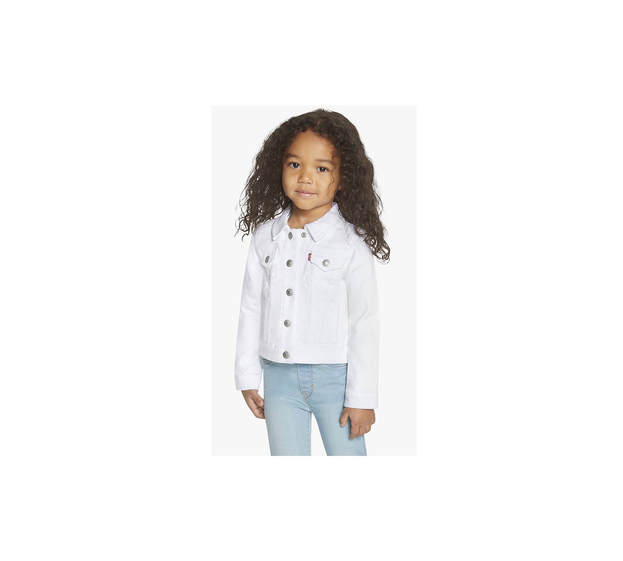 Toddler Girls 2t-4t Trucker Jacket - White | Levi's® US
