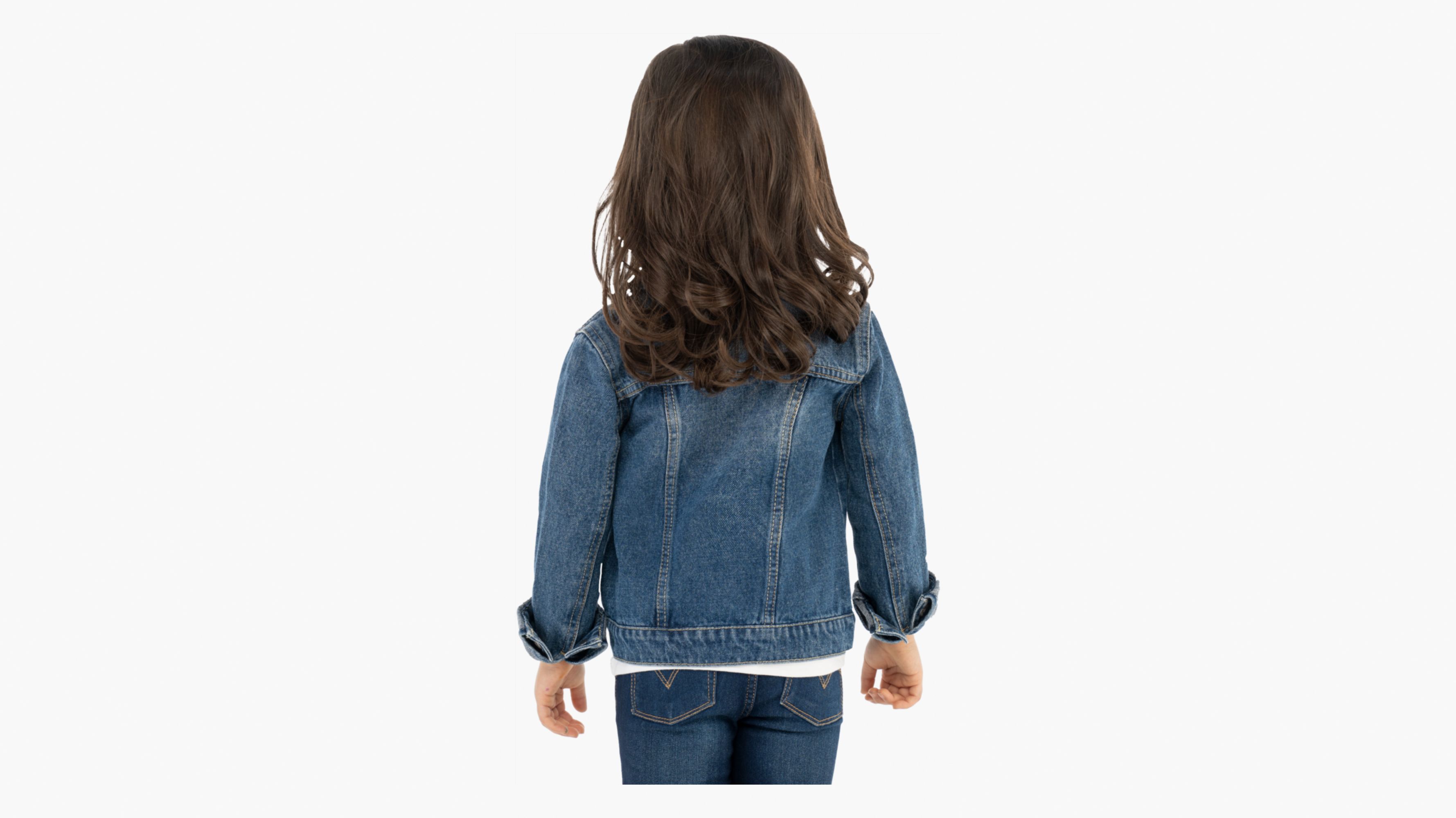 Trucker Jacket Toddler Girls 2t 4t Medium Wash Levi s US