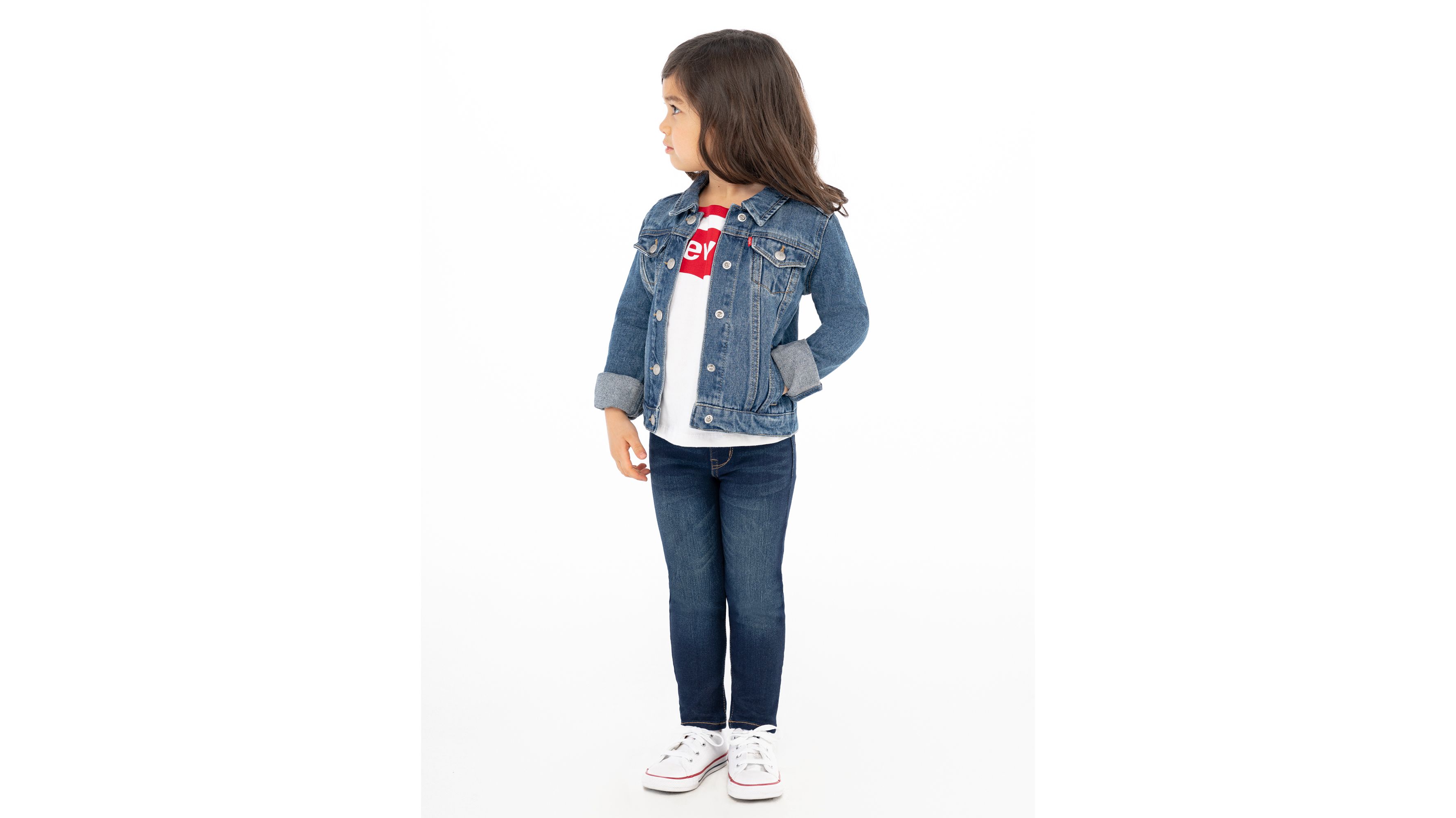 Trucker Jacket Toddler Girls 2t-4t - Medium Wash | Levi's® US