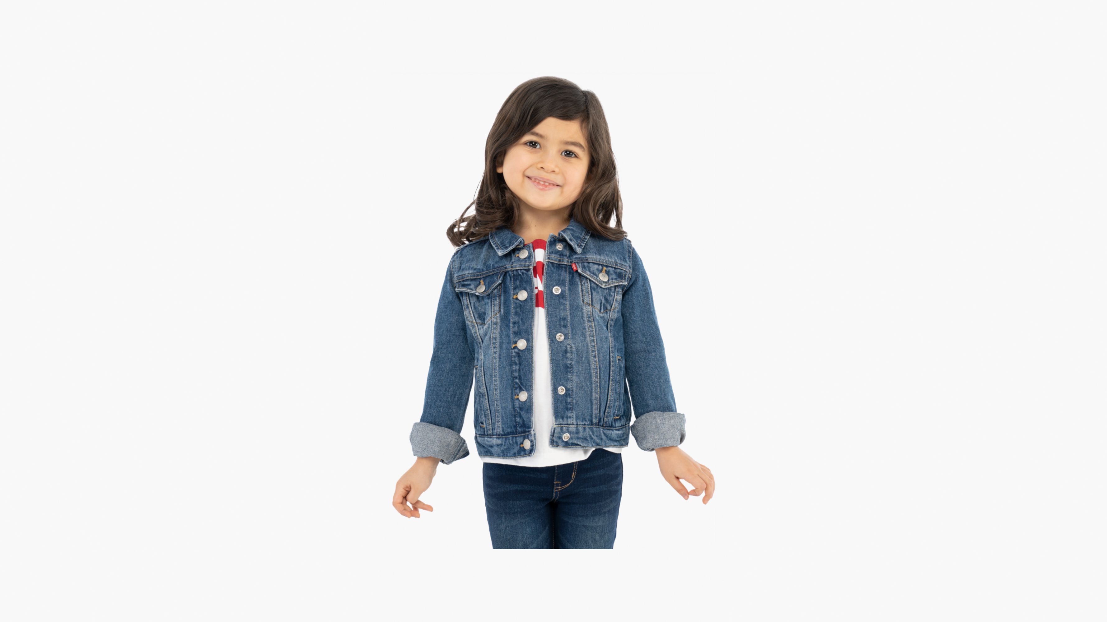 Toddler Girls 2t-4t Trucker Jacket 