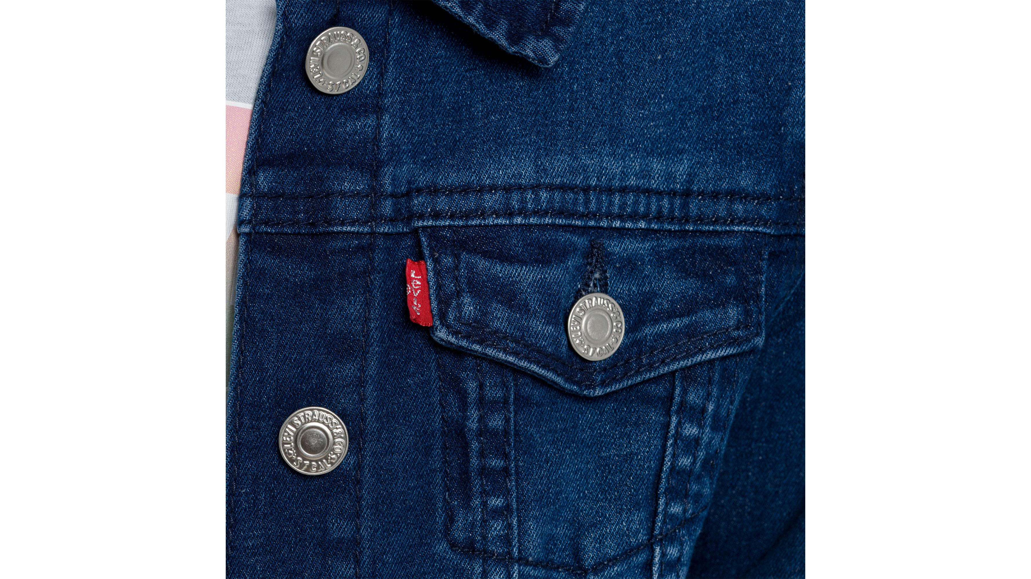 Stretch Trucker Jacket Big Girls S-XL 4