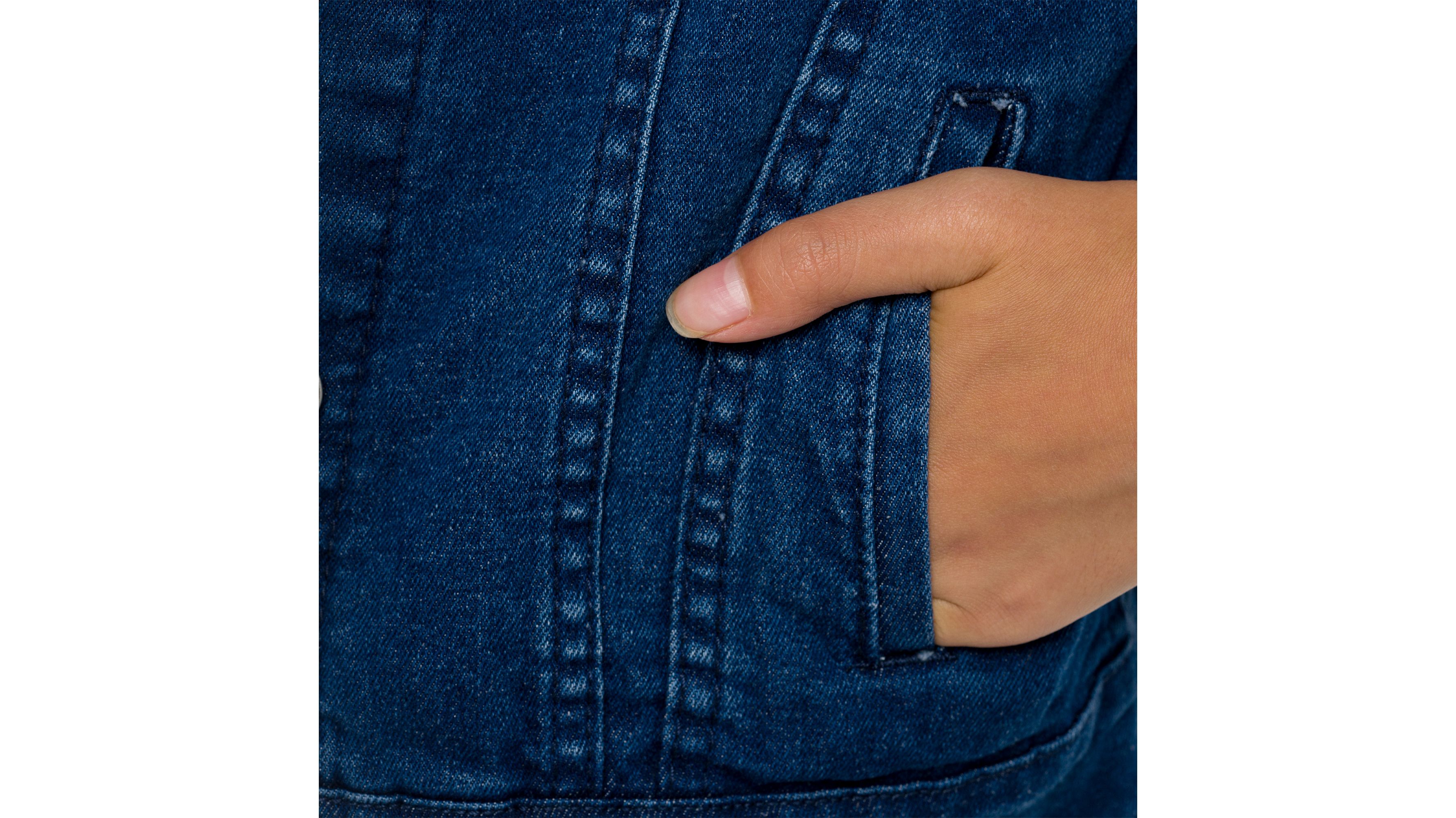 Stretch Trucker Jacket Big Girls S-XL 5