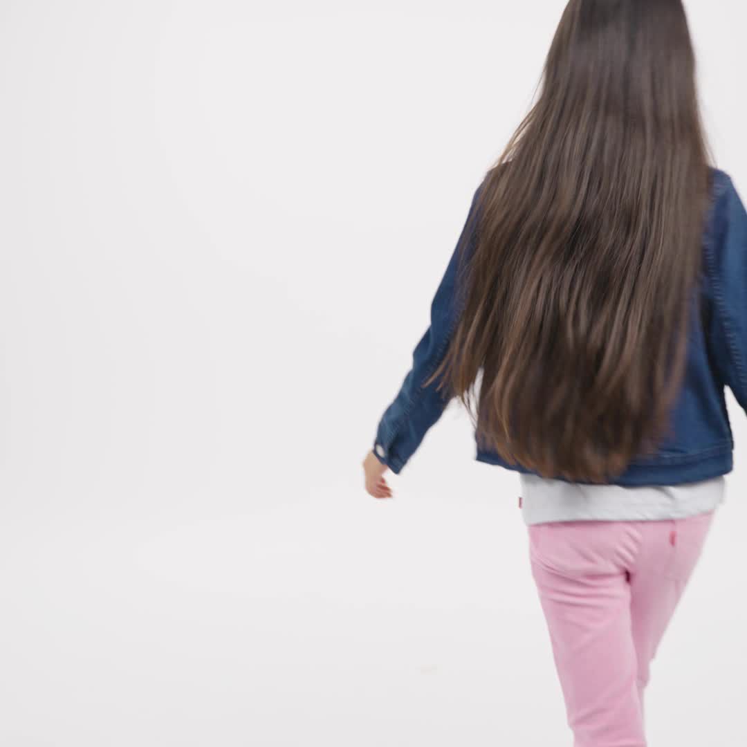 Stretch Trucker Jacket Big Girls S-XL 1