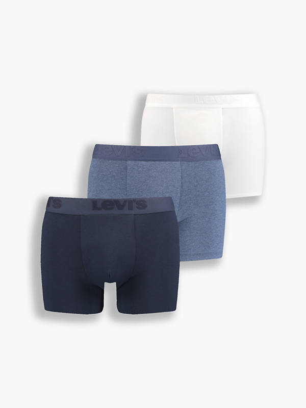 Levi's® Premium Boxer Brief - 3 Pack - Blue | Levi's® CH