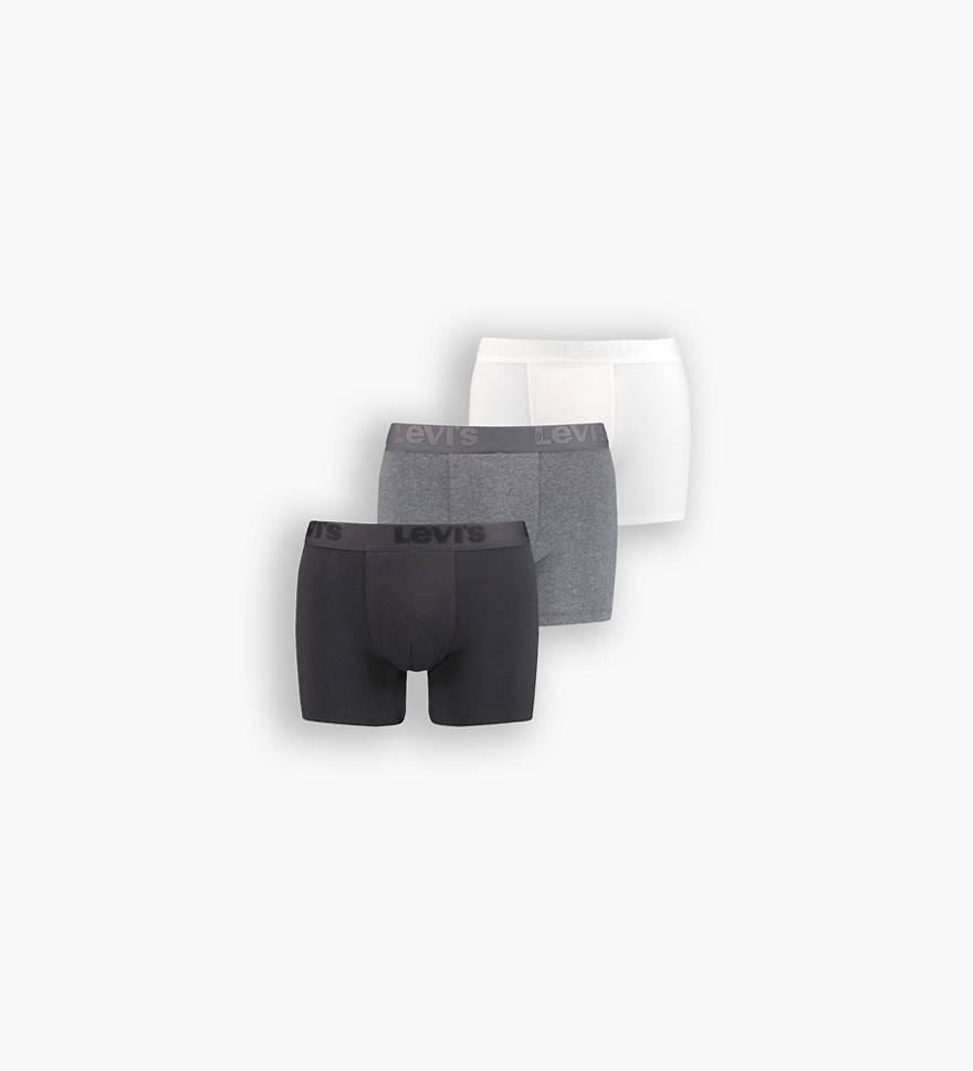 Levi's® Premium Boxer Shorts – 3er-pack - Grau | Levi's® DE