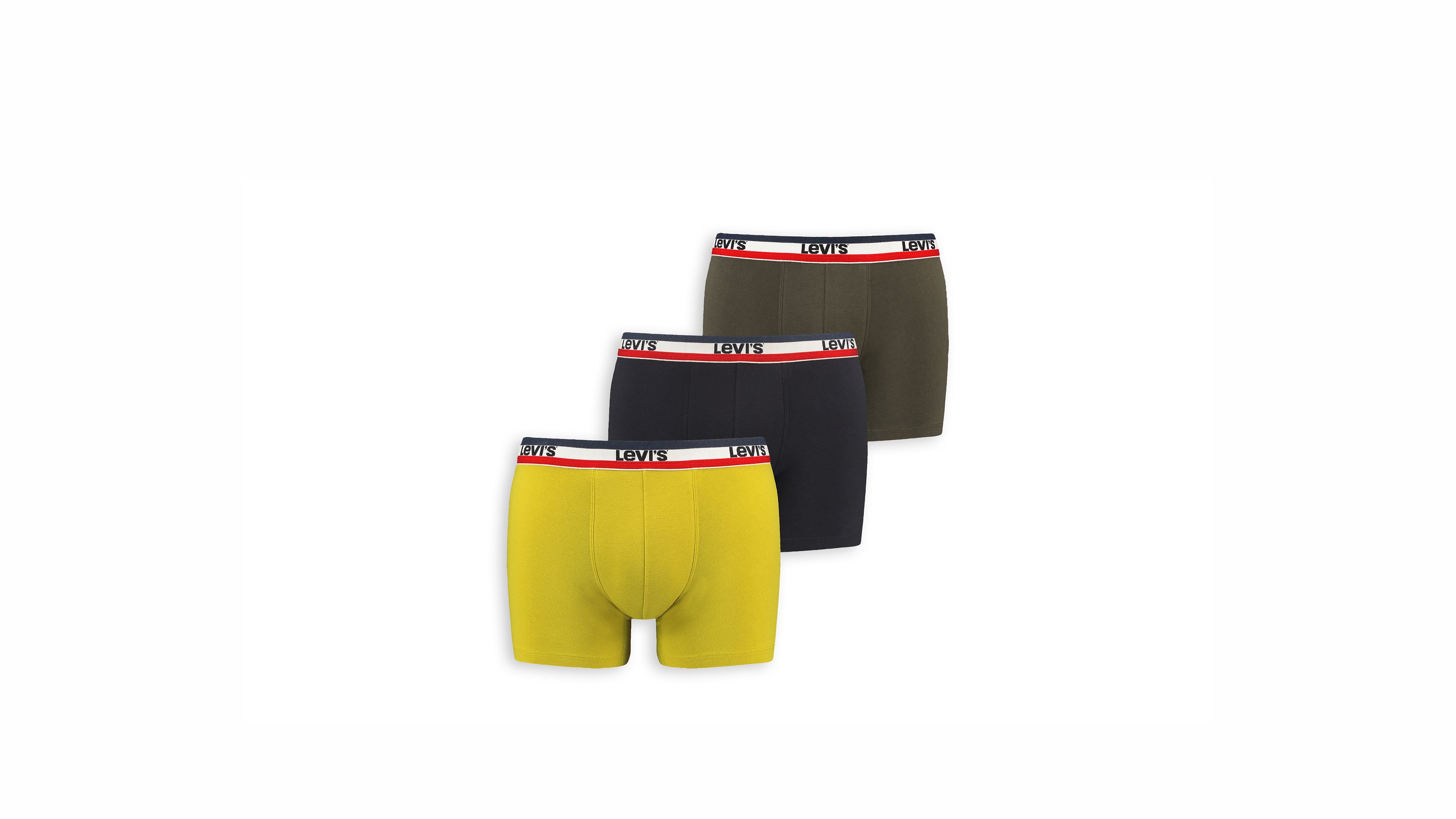 Levi's® Sportswear Logo Boxer Briefs 3-Pack 1