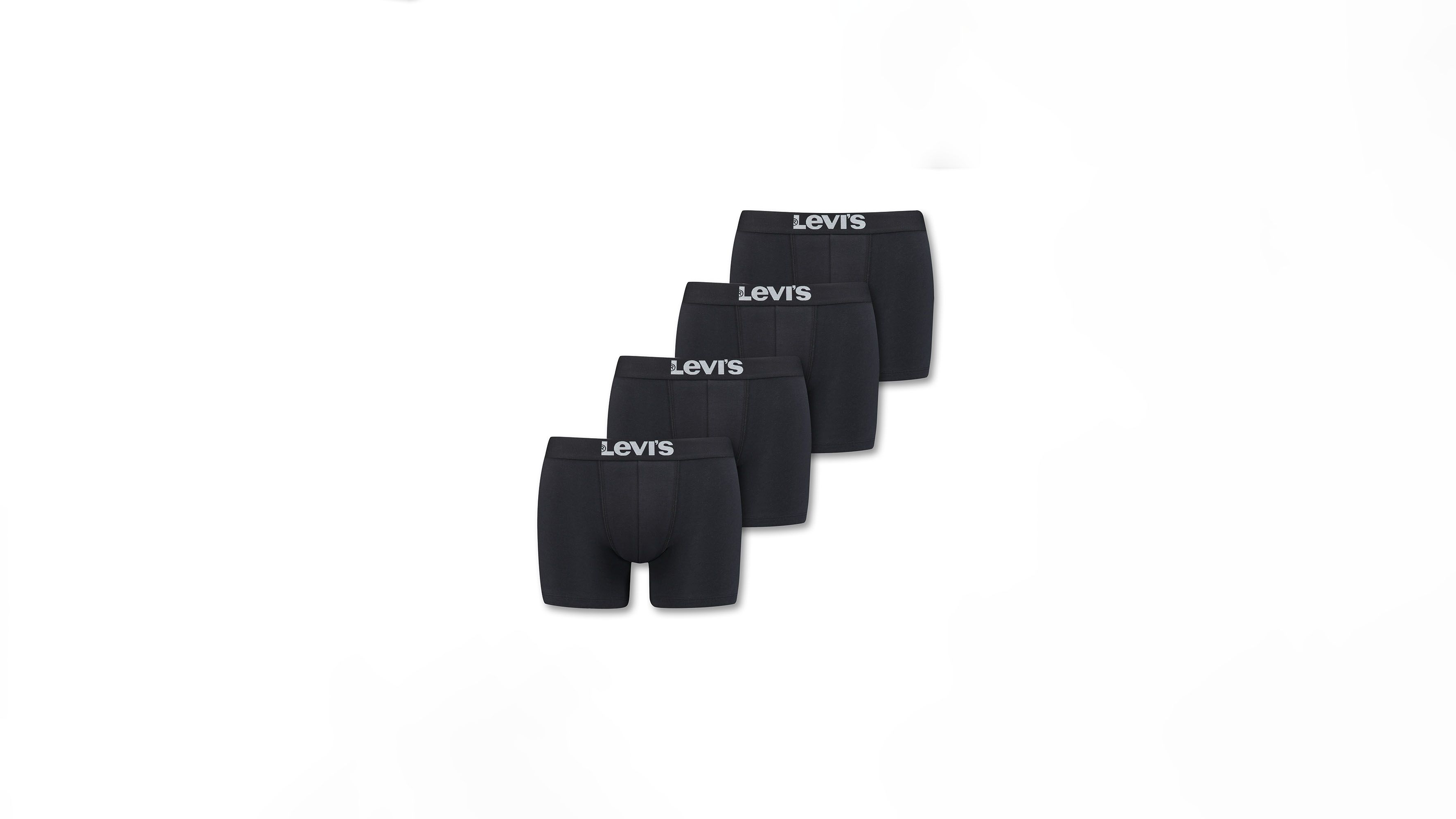 Levi's® Boxer Briefs (4 Pack) - Black