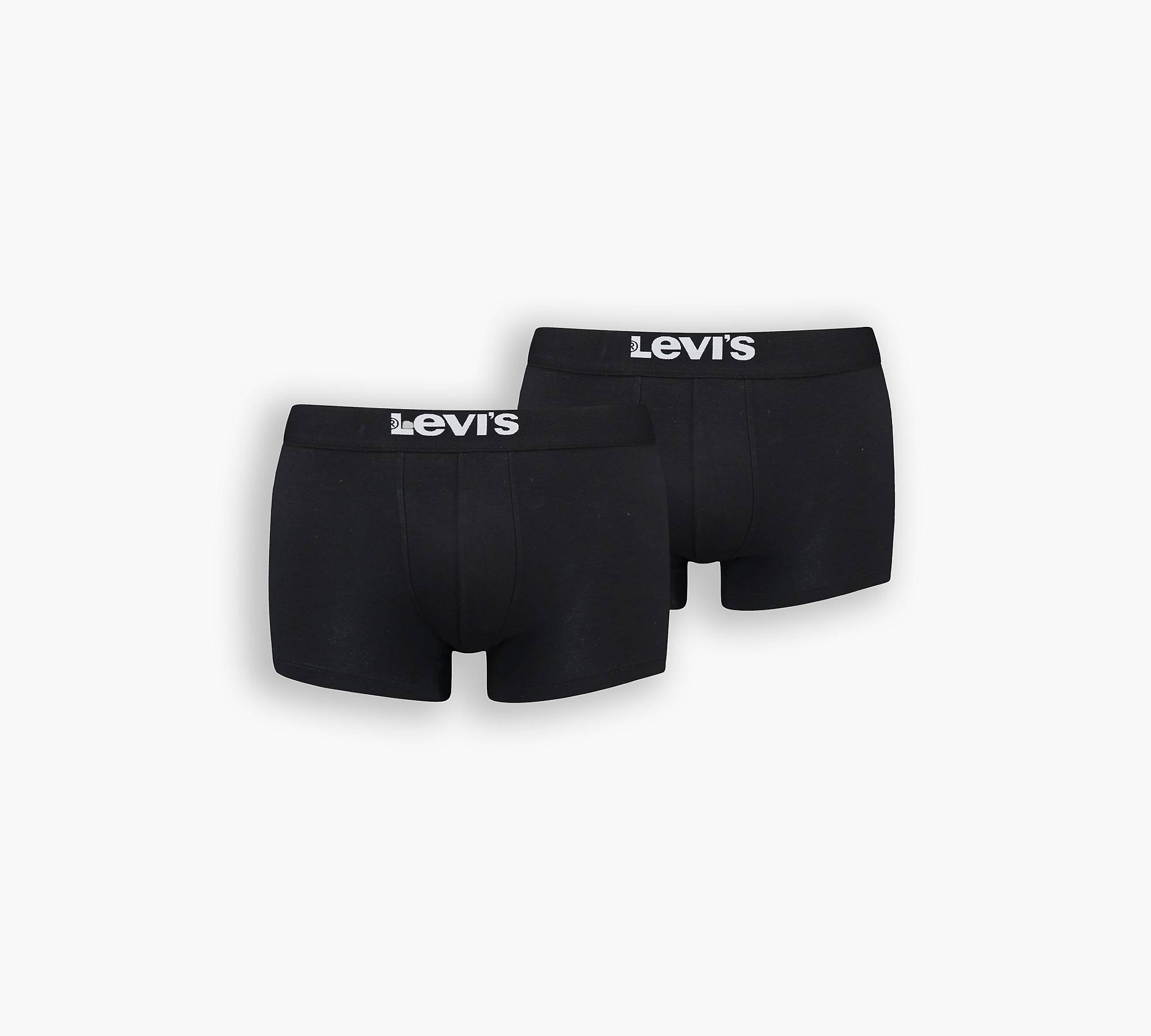 Levi's® Solid Basic Boxer van biologisch katoen - set van 2 1