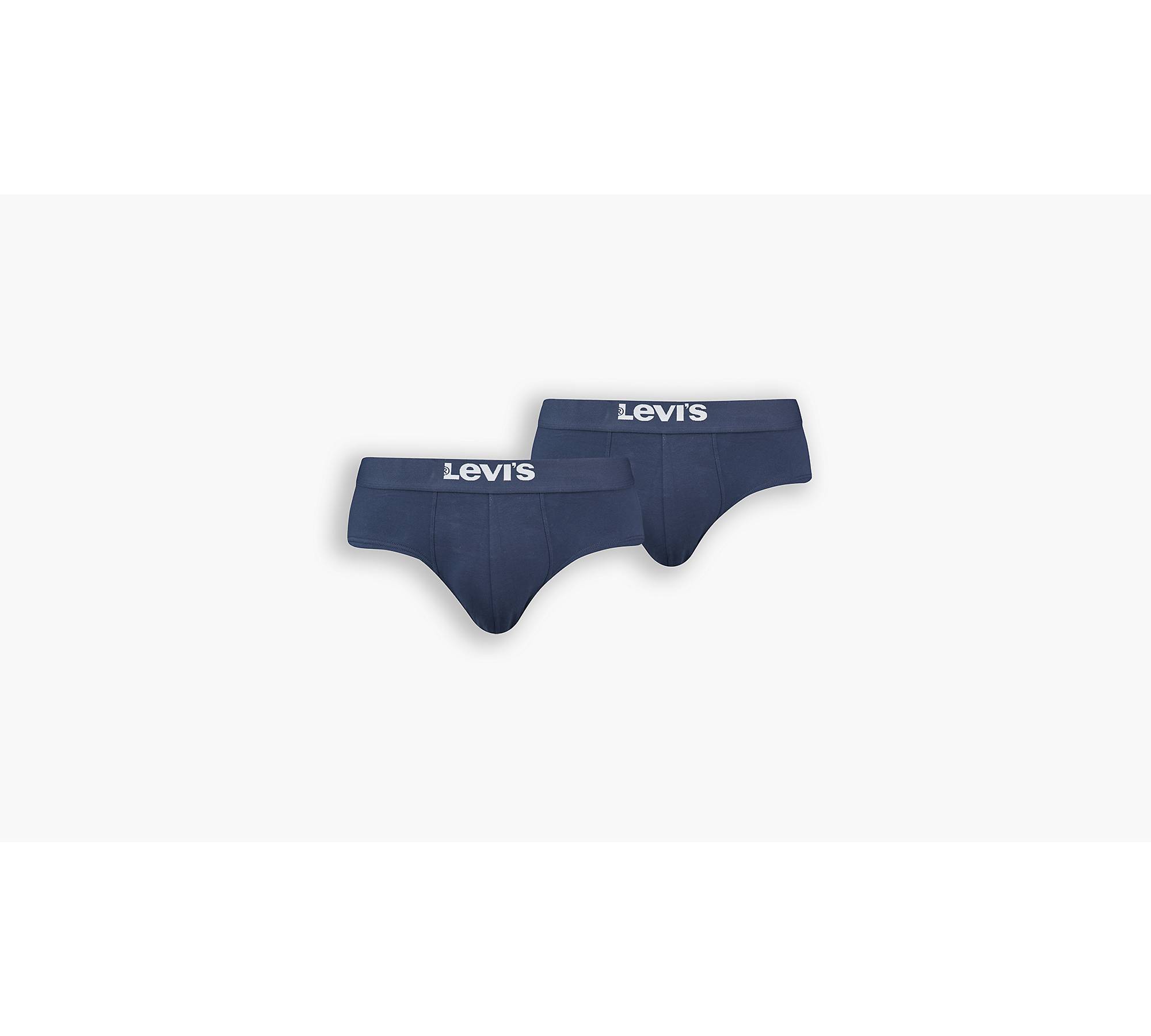 Levi's® Solid Basic Briefs - 2 pack