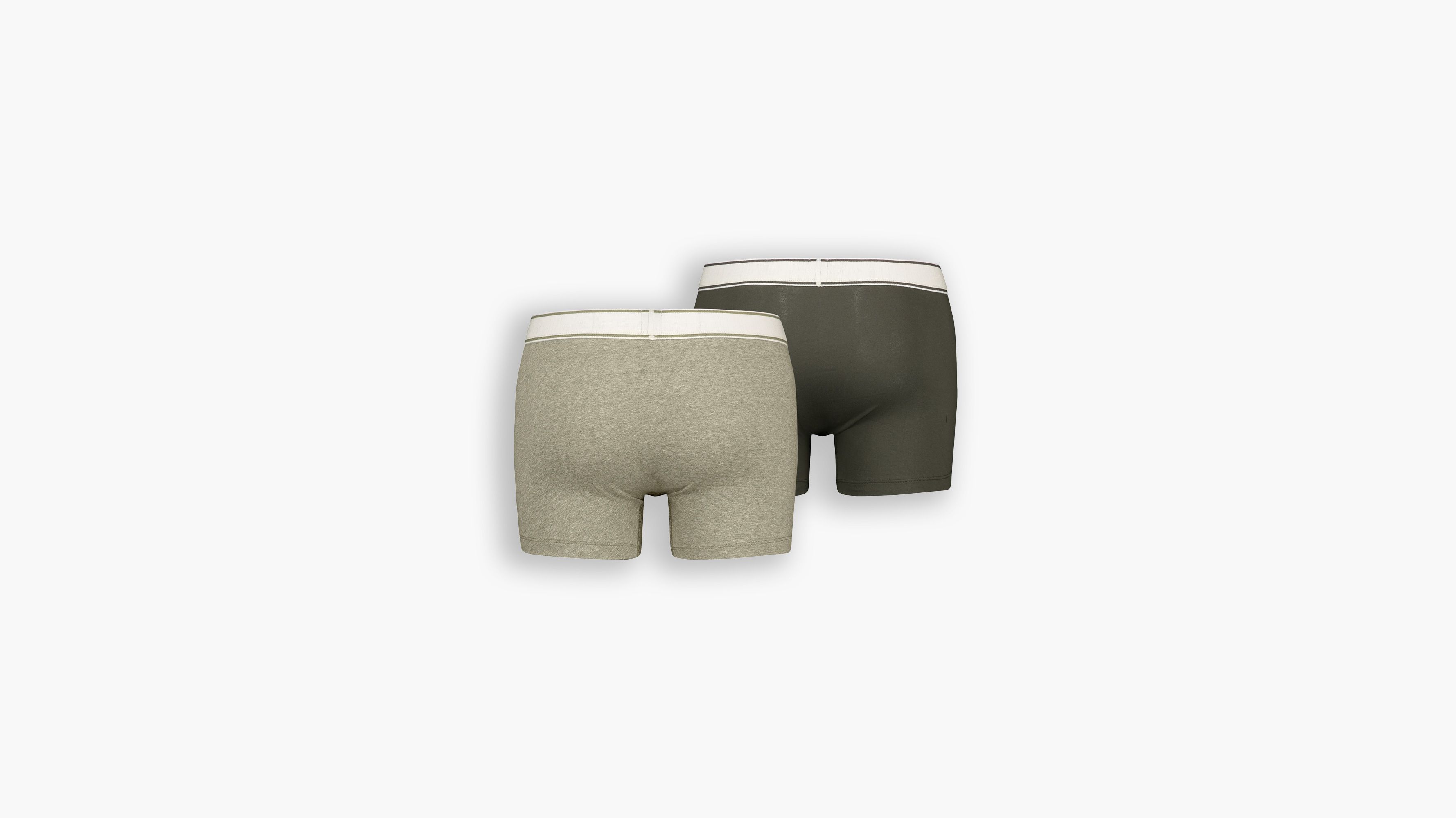 Boxers Homme LEVI'S VINTAGE HEATHER - Lot de 2 - Coton - Bleu Bleu