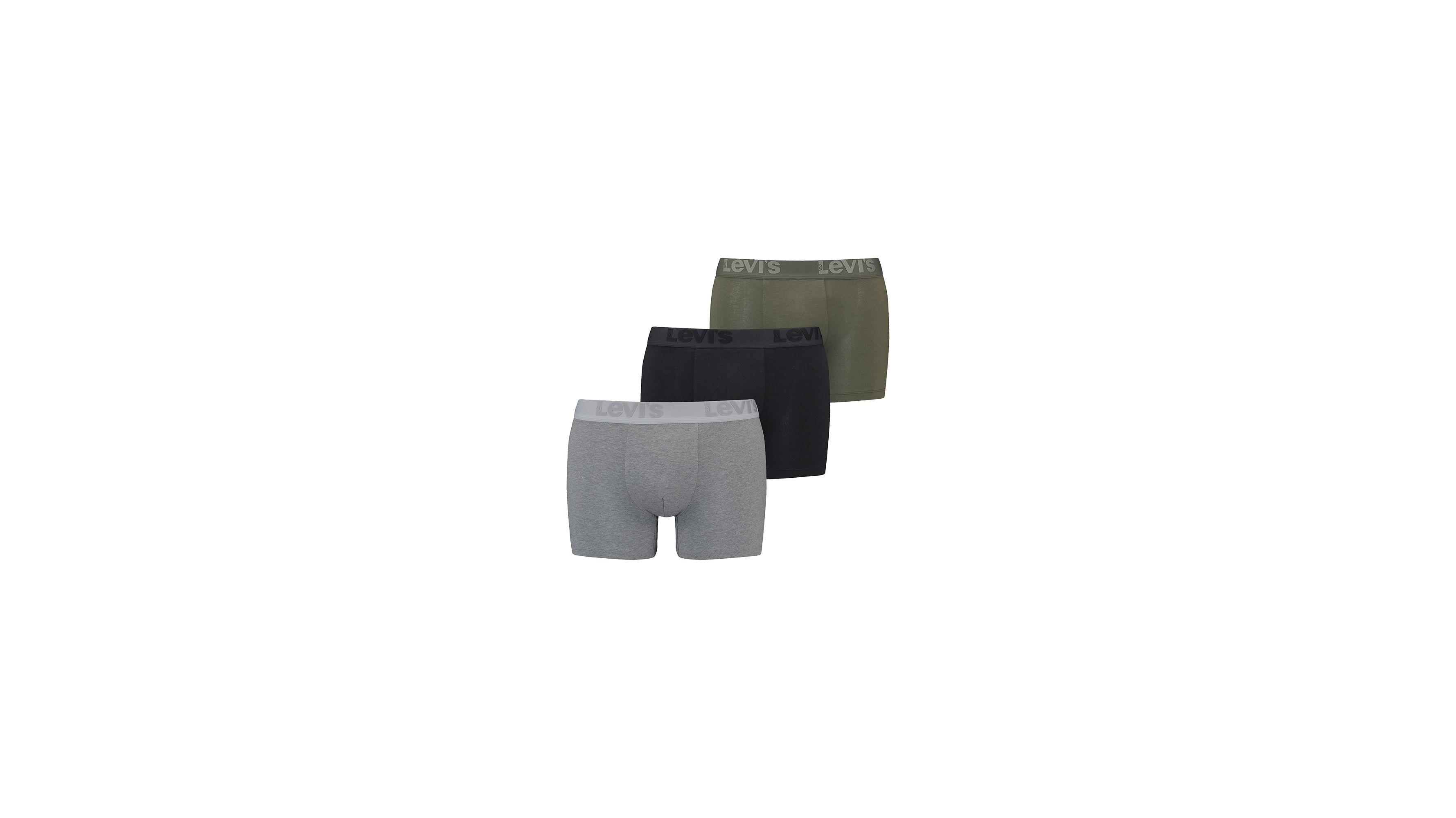 Levi's® Premium Boxer Briefs 3 Pack Grey Levi's® FR