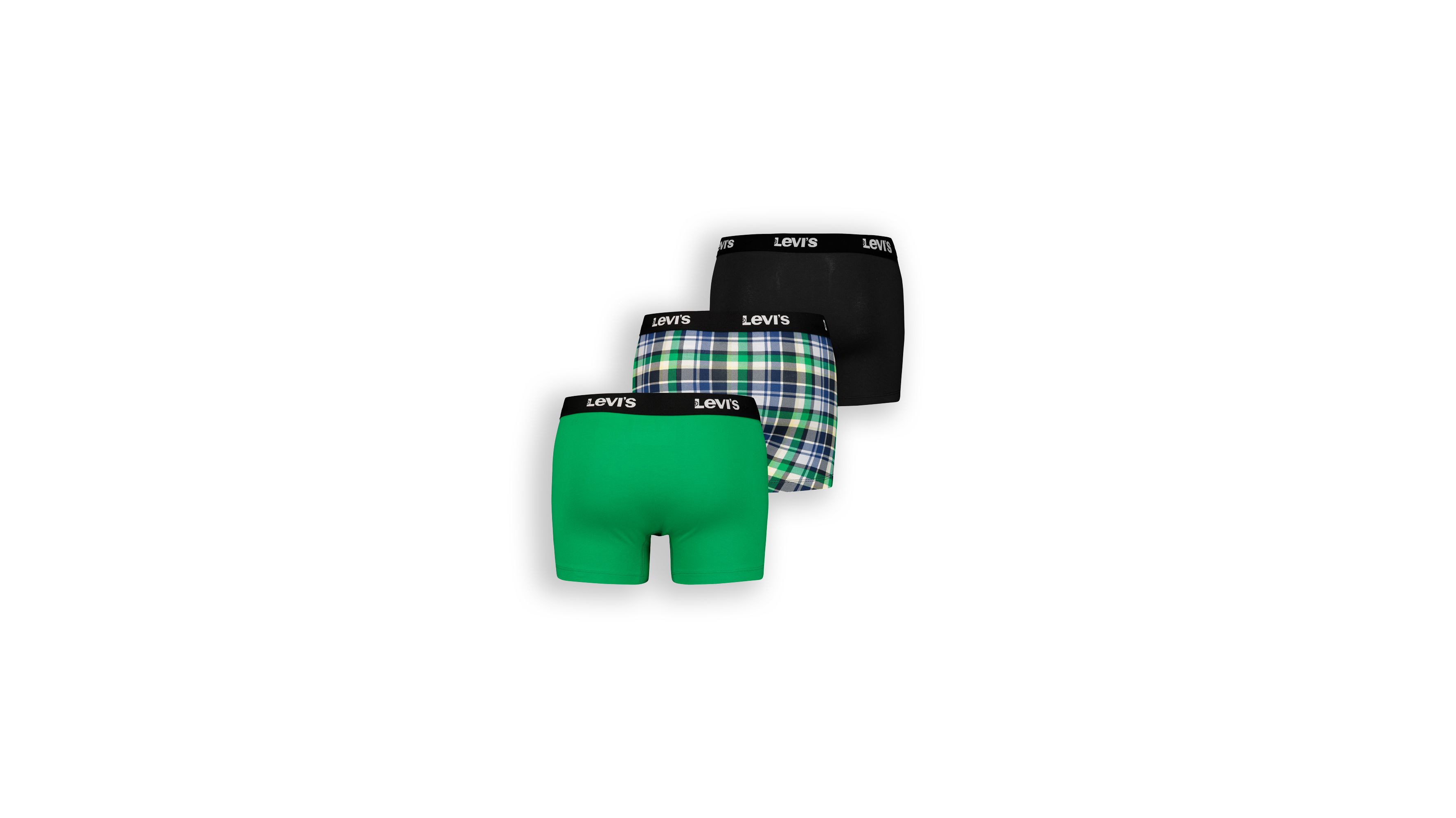 Calzoncillos bóxer Levi's® Retro Plaid: paquete de 3 2