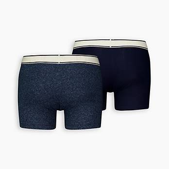 Levi's® Vintage Boxer Shorts aus melierter Bio-Baumwolle – 2er-Pack 2