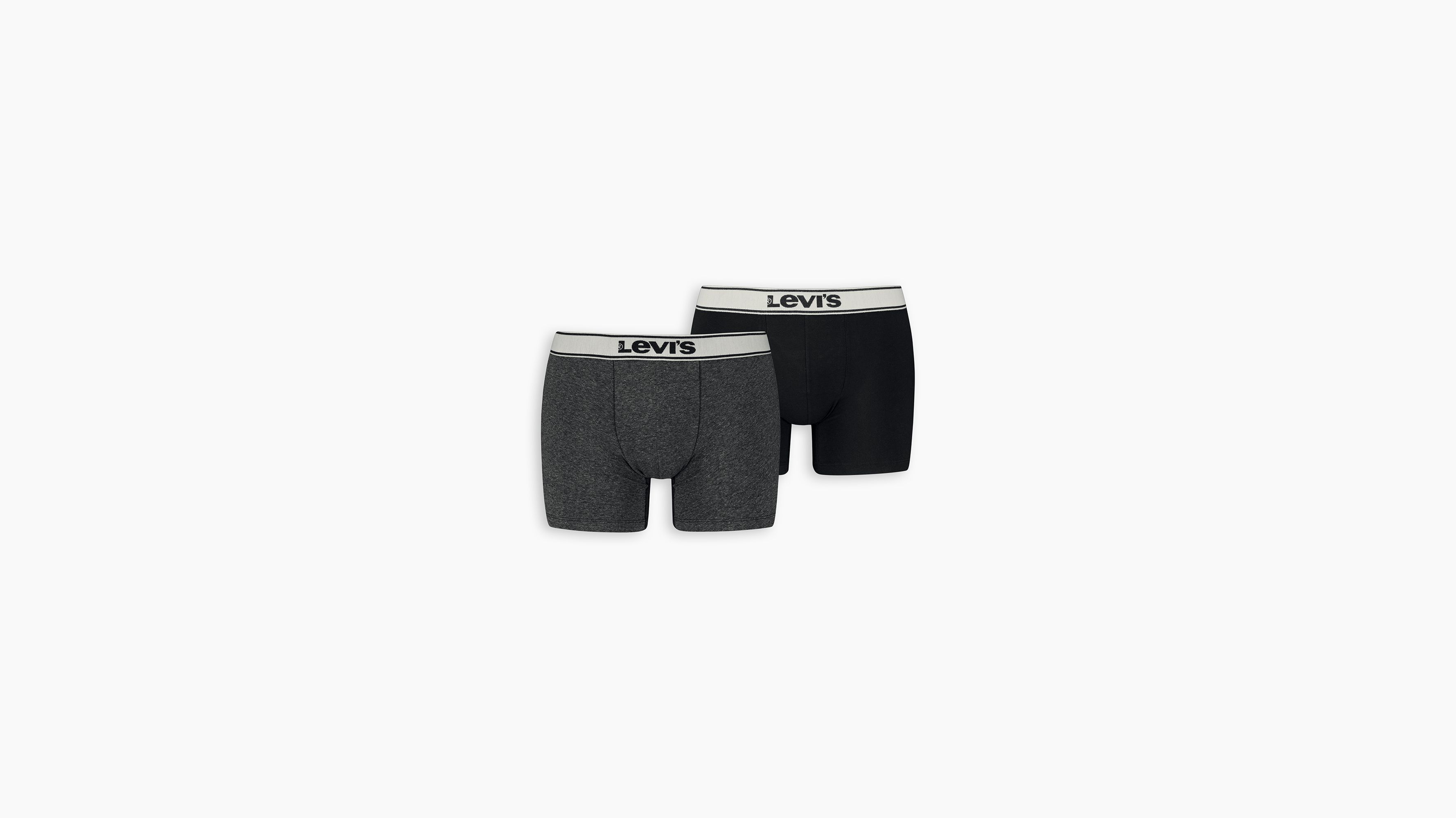 Levi's® Vintage Heather Organic Cotton Boxer Brief - 2 Pack 1
