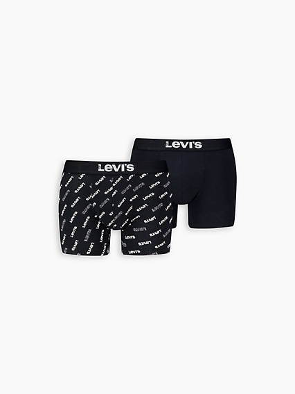 levi's® caleçons logo lot de 2 multicolore / black/white