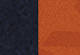 Orange/Navy - Multi Colour